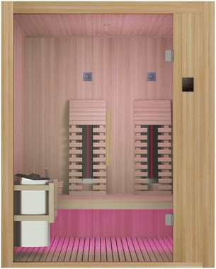 Sanotechnik Infrarotkabine ALASKA, BxTxH: 160 x 110 x 200 cm, & Sauna, 2 in 1
