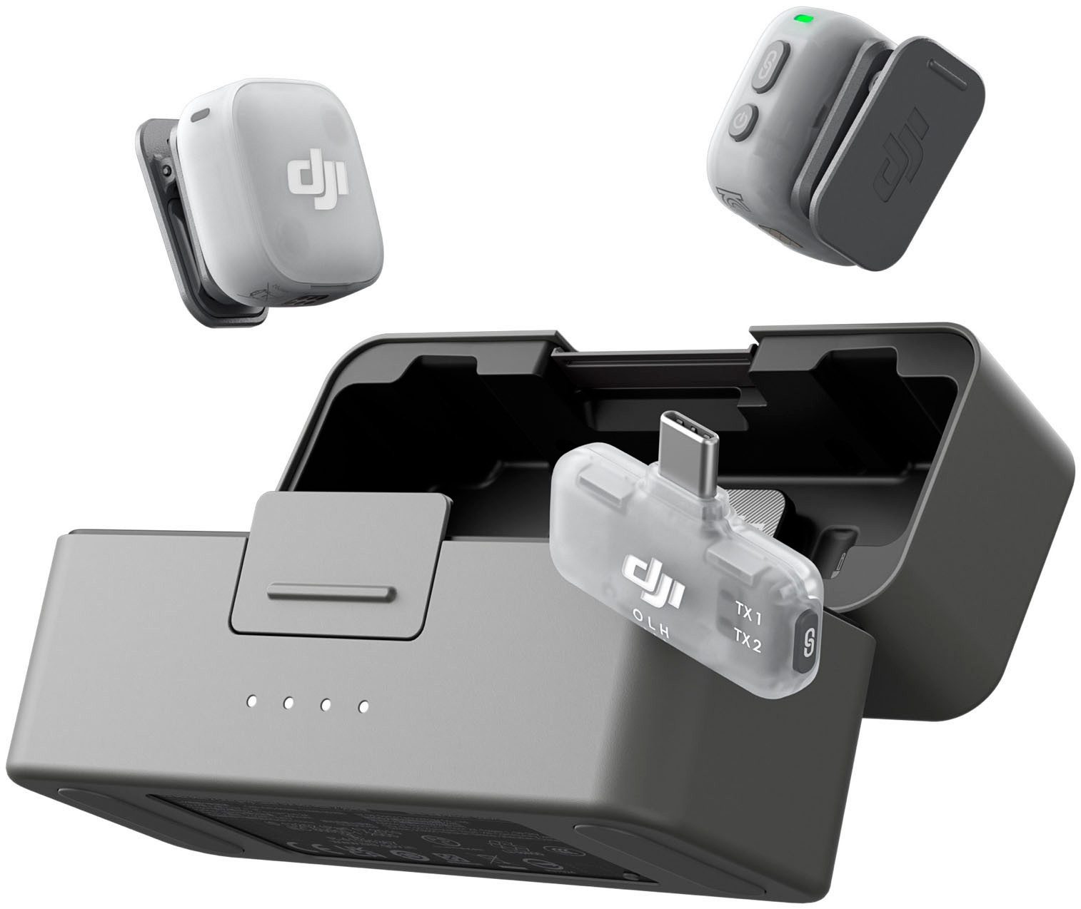 DJI Mikrofon Mic Mini 2 (2 TX + 1 Mobile RX + Charging Case) (Set)