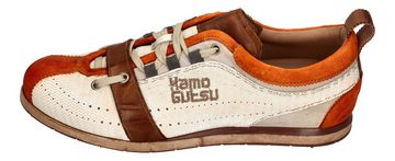 Kamo-Gutsu TIFO 017 Sneaker arancio onda bianco