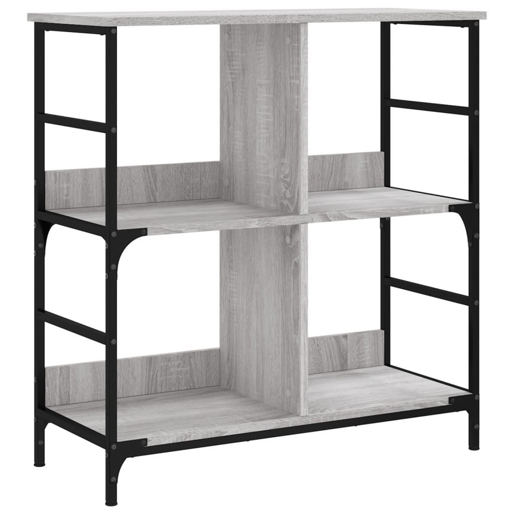 vidaXL Bücherregal Bücherregal Grau Sonoma 78,5x33x82 günstig online kaufen