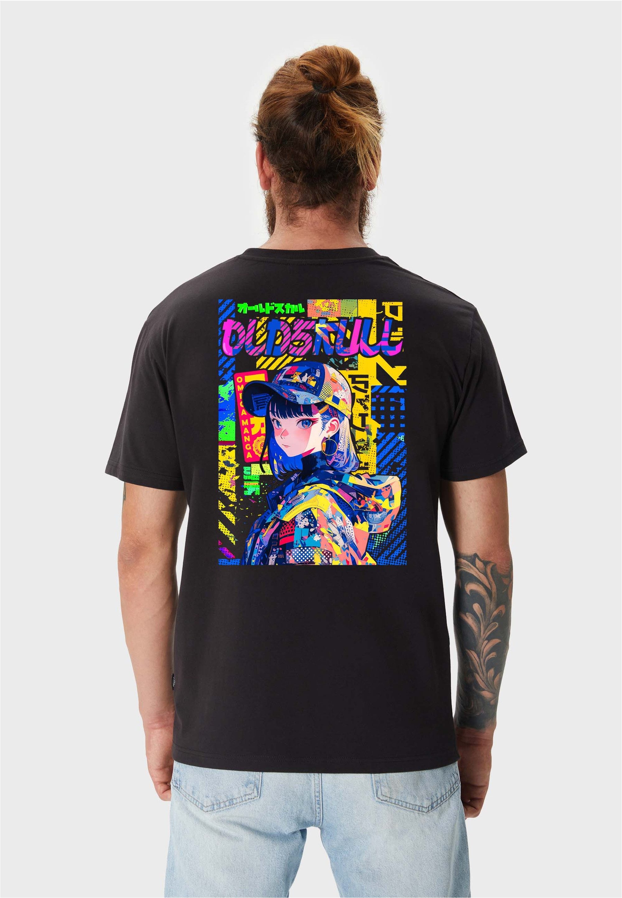 Oldskull T-Shirt ASIAN POP ART PRINCESS (1-tlg) mit angesagtem Print im Man günstig online kaufen