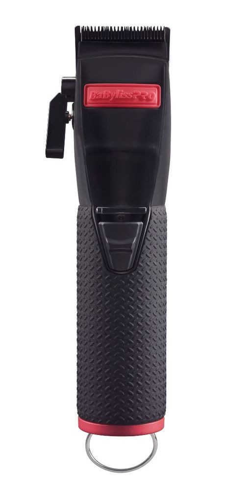 BaBylissPRO Haar- und Bartschneider Babyliss PRO Boost+ Clipper Matt schwarz & rot