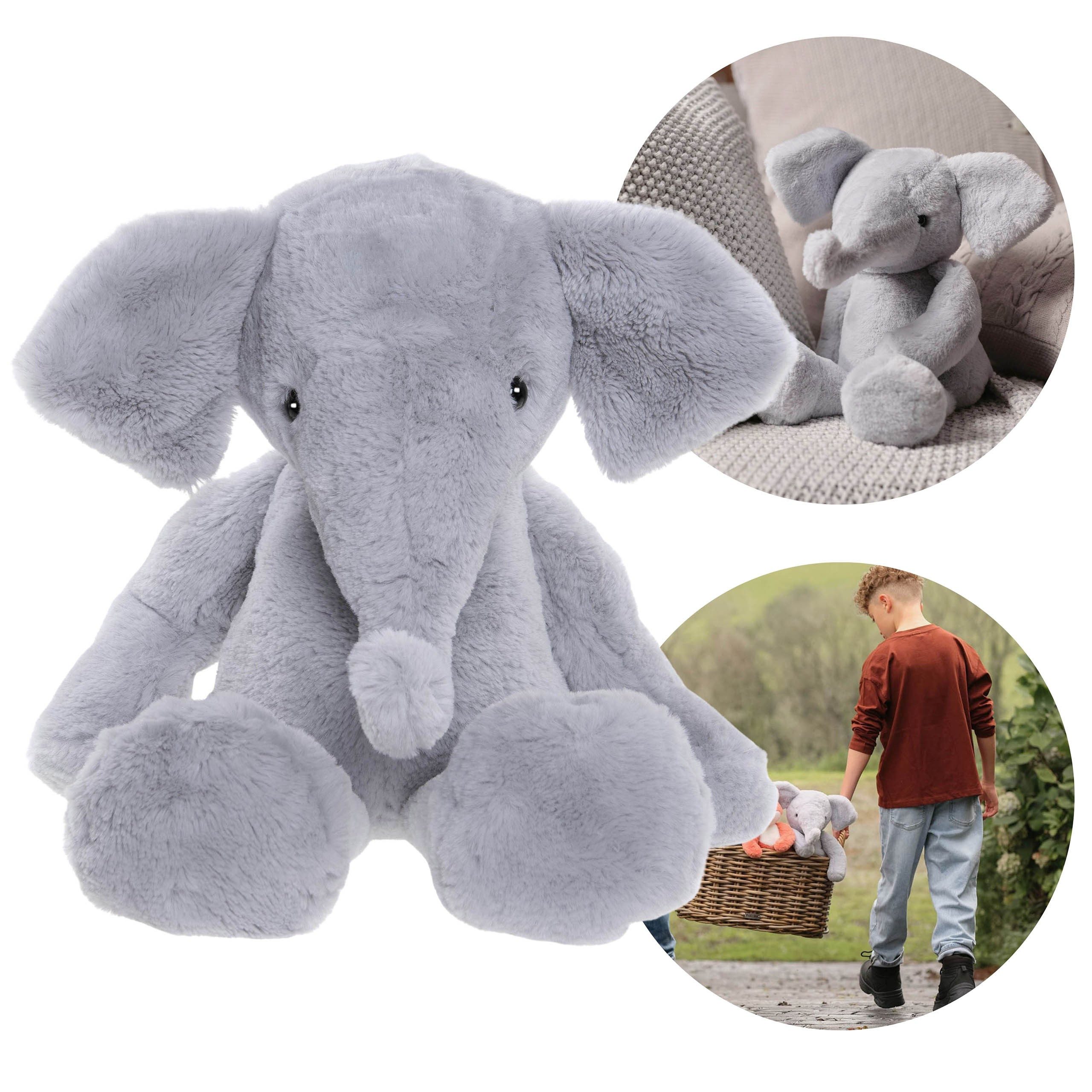 Kuscheltier Charlie Bears, Maskottchen Effie, der Elefant, der Serie Bear&Me, 38cm