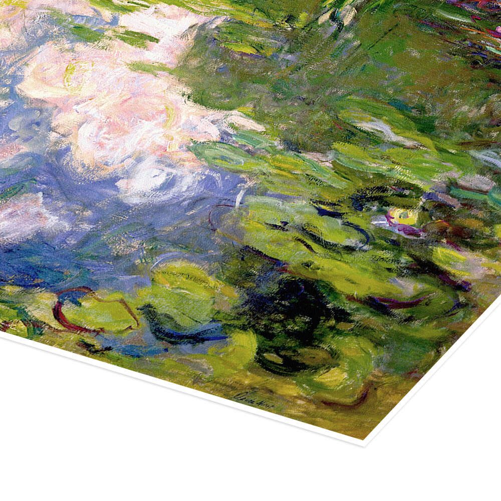 Posterlounge Wandbild Seerosenteich, Claude Monet, erhältlich als Poster, Leinwandbild, Wandsticker oder Acrylglasbild