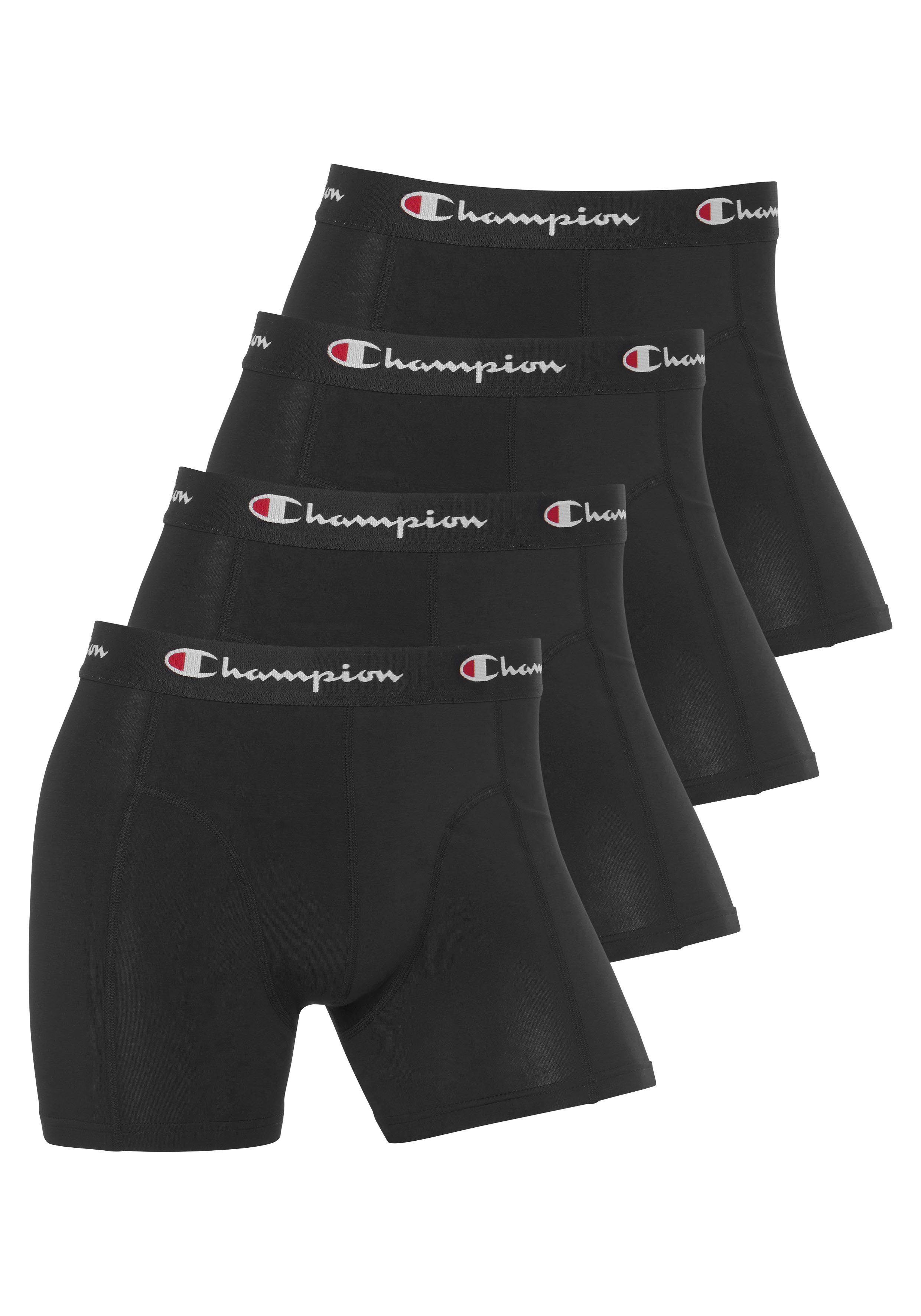 Champion Boxershorts (Packung, 4-St) sportlicher Schnitt, elastische Passfo günstig online kaufen