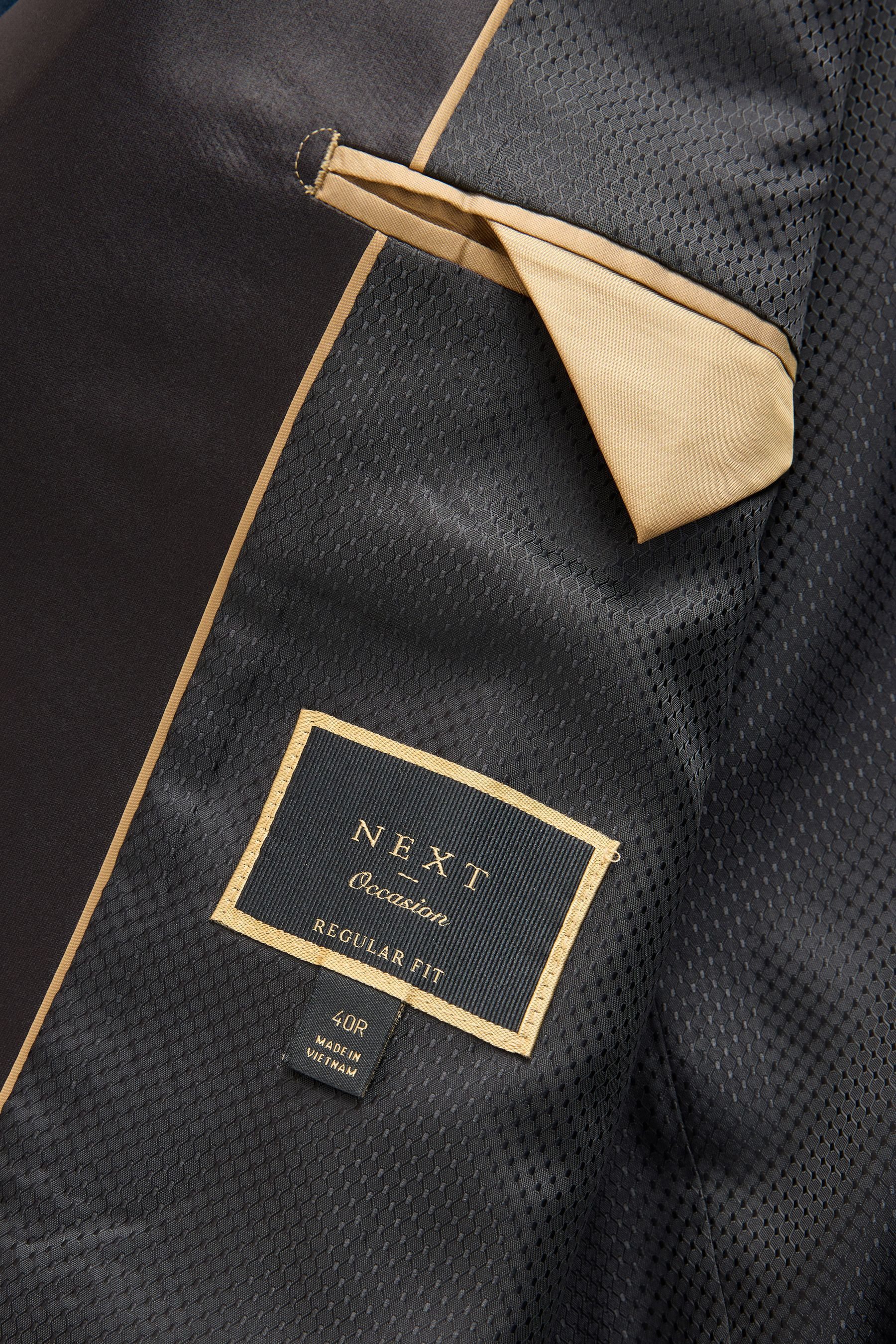 Next Sakko Regular Fit Samt-Sakko (1-tlg)