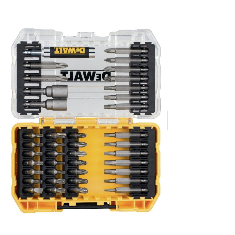 Bit-Set DEWALT Bit-Set 40-teilig mit magnetischen Aufsätzen und Halter