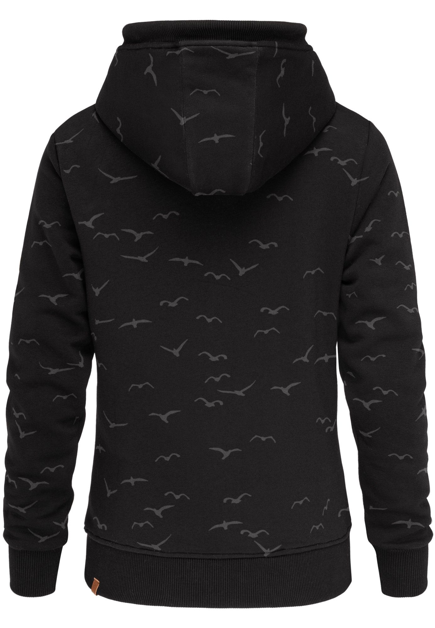 REPUBLIX Kapuzenpullover LOLA Damen Hoodie Sweatshirt Pullover Zipper Jacke günstig online kaufen