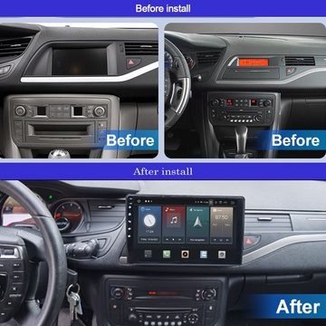 TAFFIO Für Citroen C5 RD/TD 08-17 10" Touchscreen Android Autoradio CarPlay Einbau-Navigationsgerät