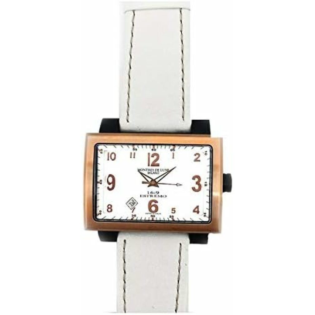 Luxusuhr Damenuhr 091691WH-GOLD (42 mm)