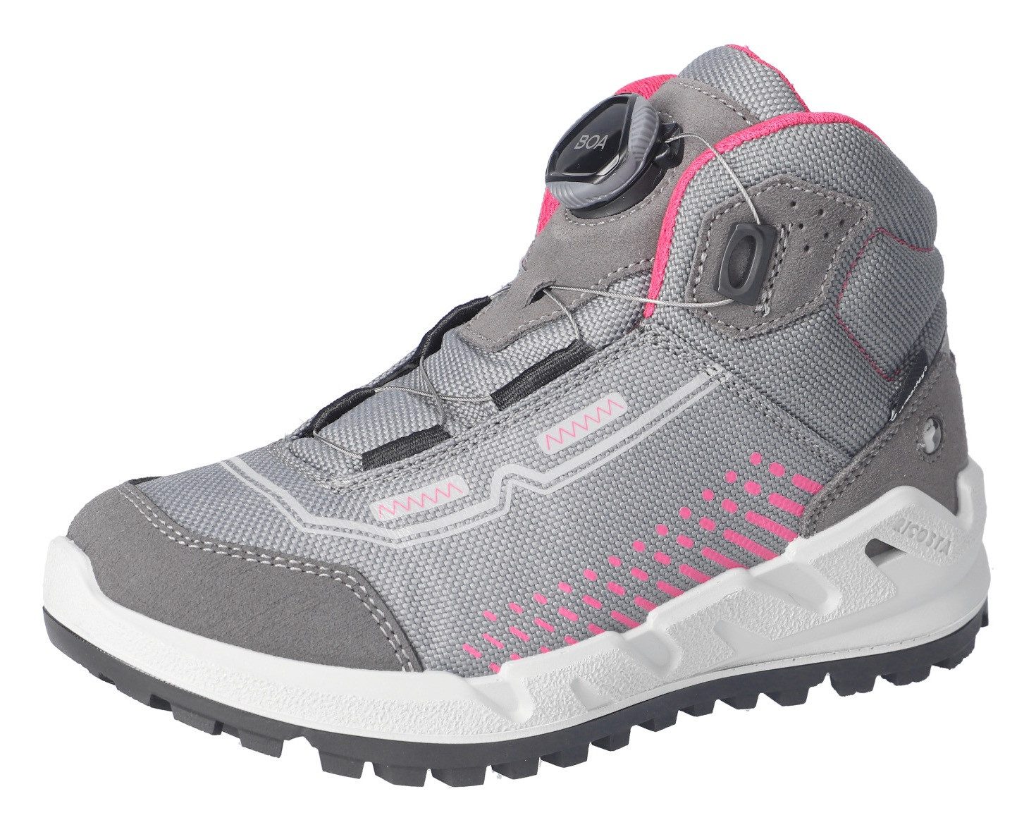 Ricosta Terra WMS: normal Sneaker Schnürschuh mit Sympatex-Membrane, Größenschablone zum Download