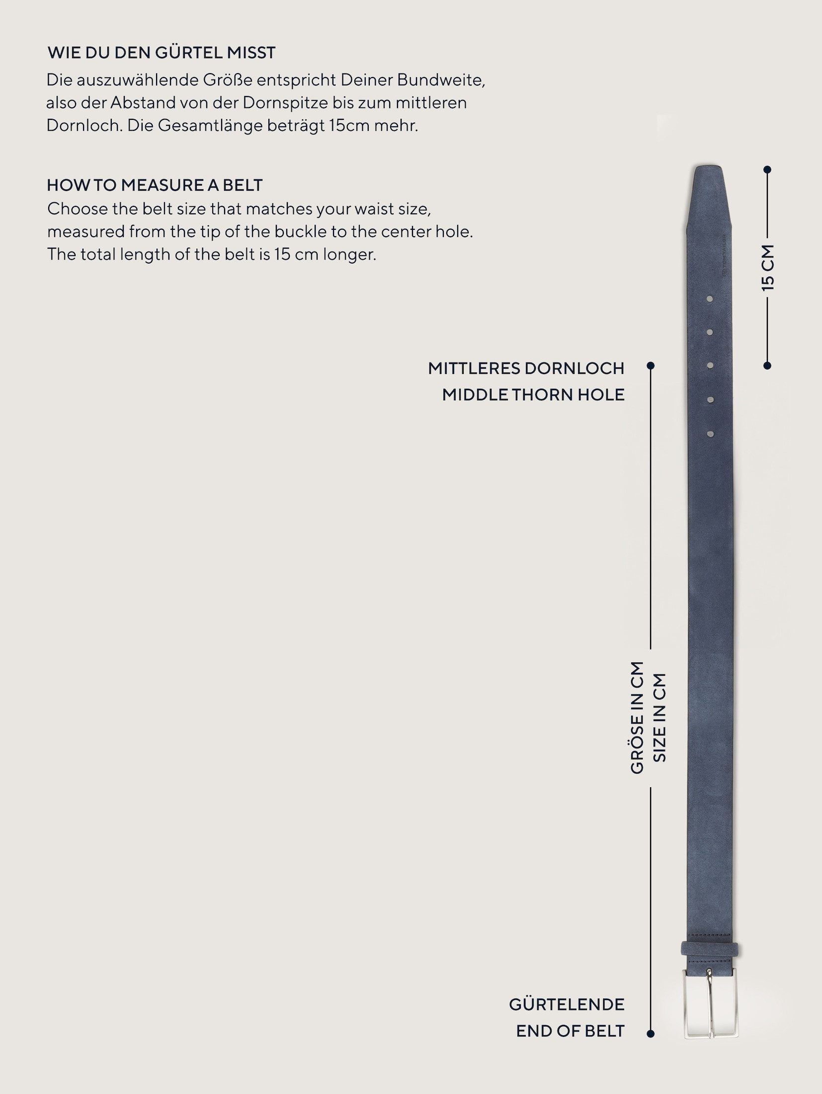 TOM TAILOR Ledergürtel Belts TTAMY Ledergürtel mit eckiger Dornschließe