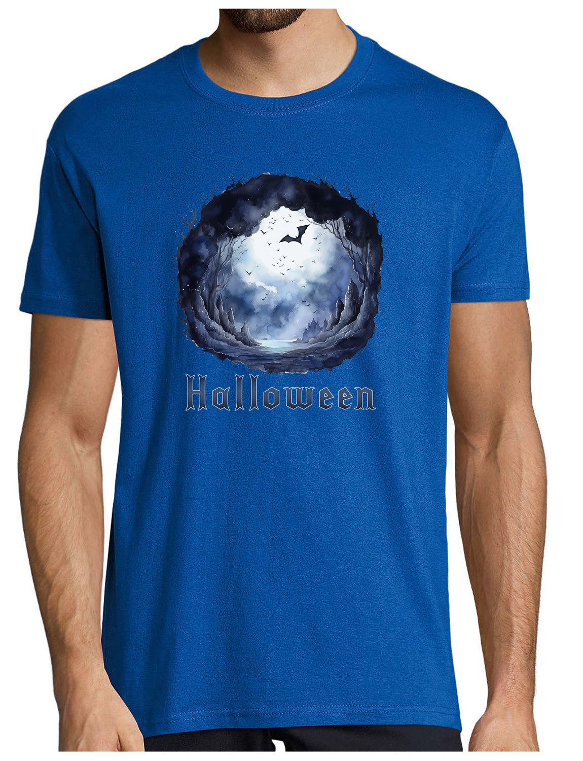 MyDesign24 T-Shirt Herren Halloween Shirt - günstig online kaufen