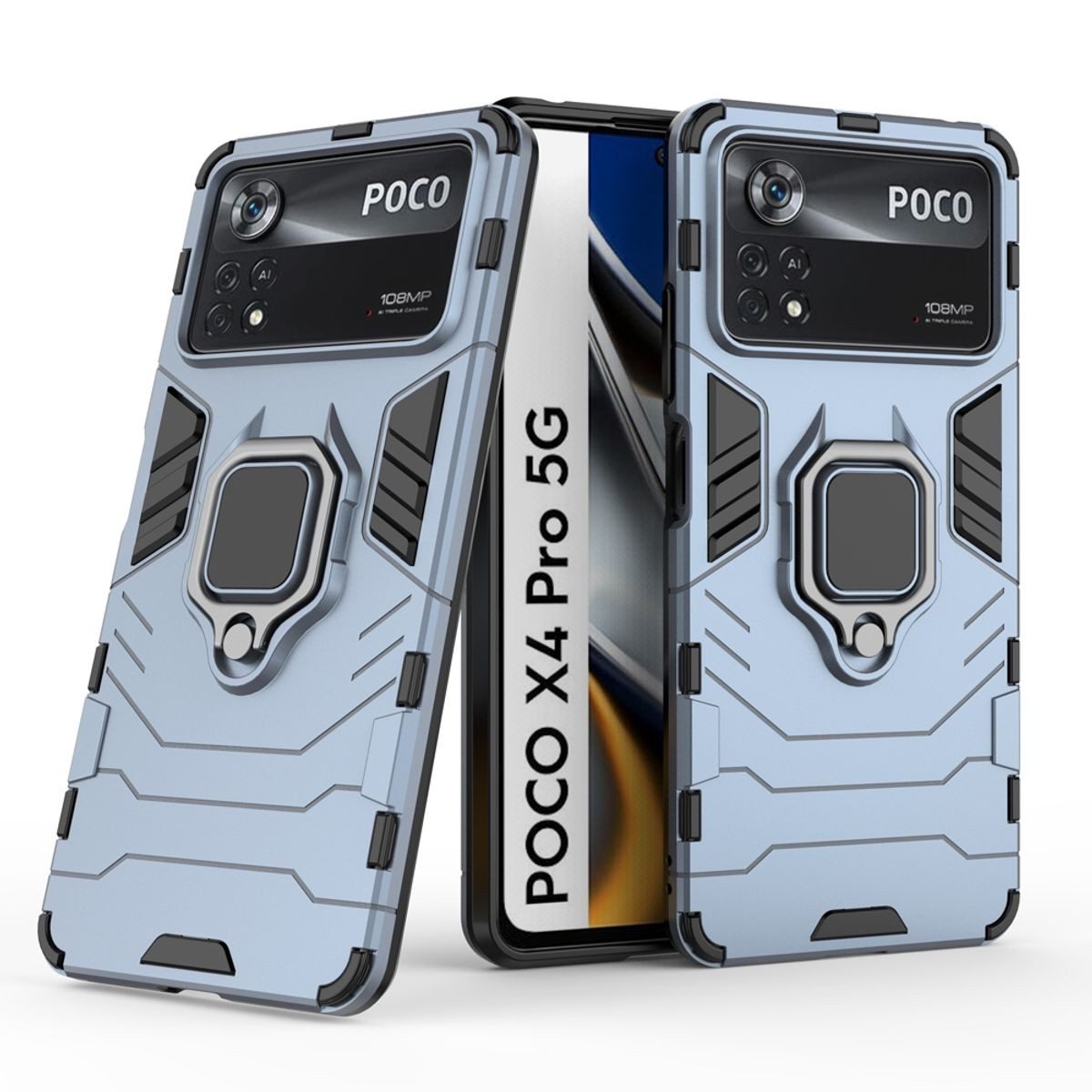 König Design Handyhülle Xiaomi Poco X4 Pro 5G, Schutzhülle Case Cover Backcover Etuis Bumper