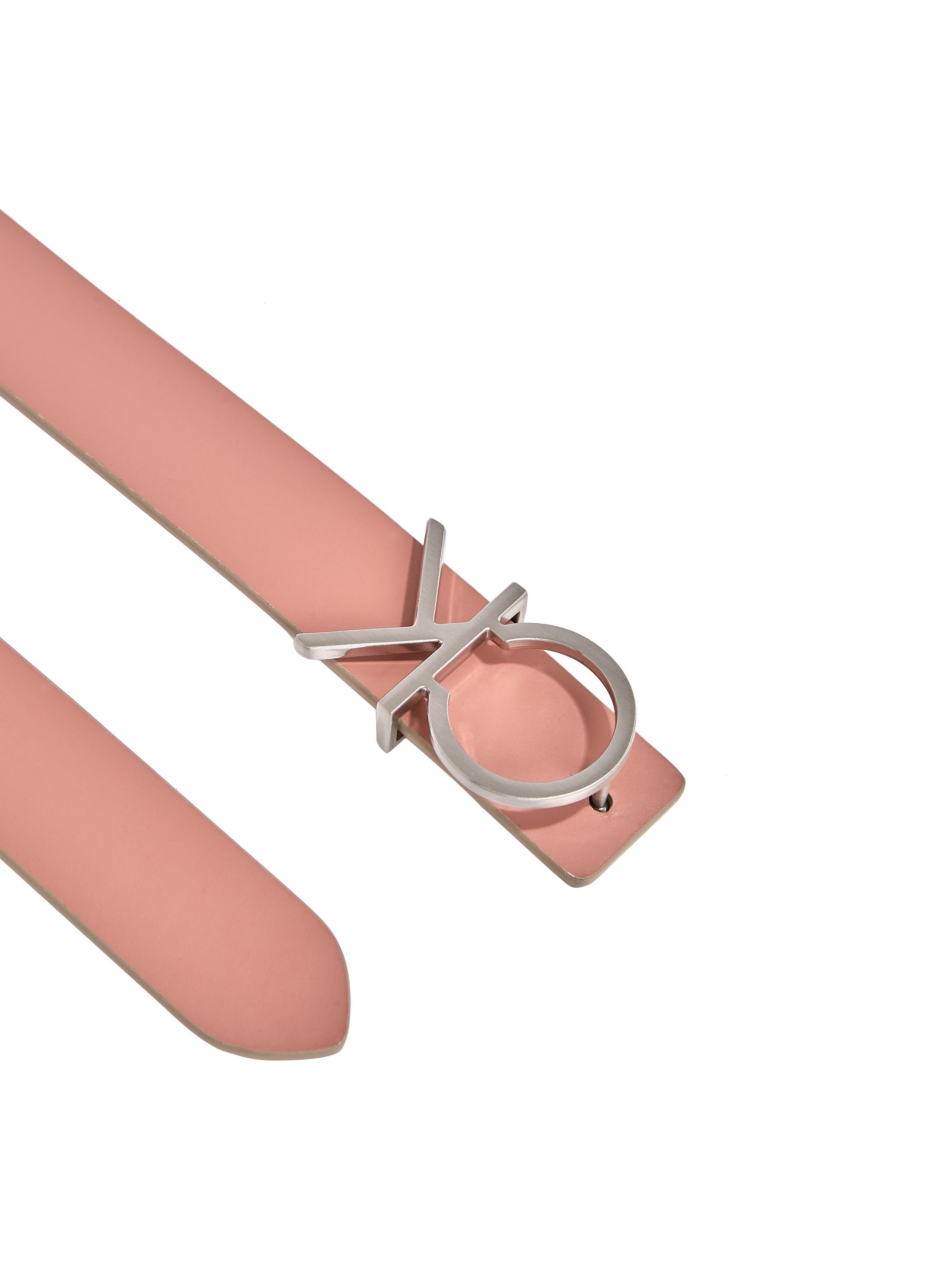 Calvin Klein Wendegürtel RE-LOCK grau-rosa REV 30MM BELT