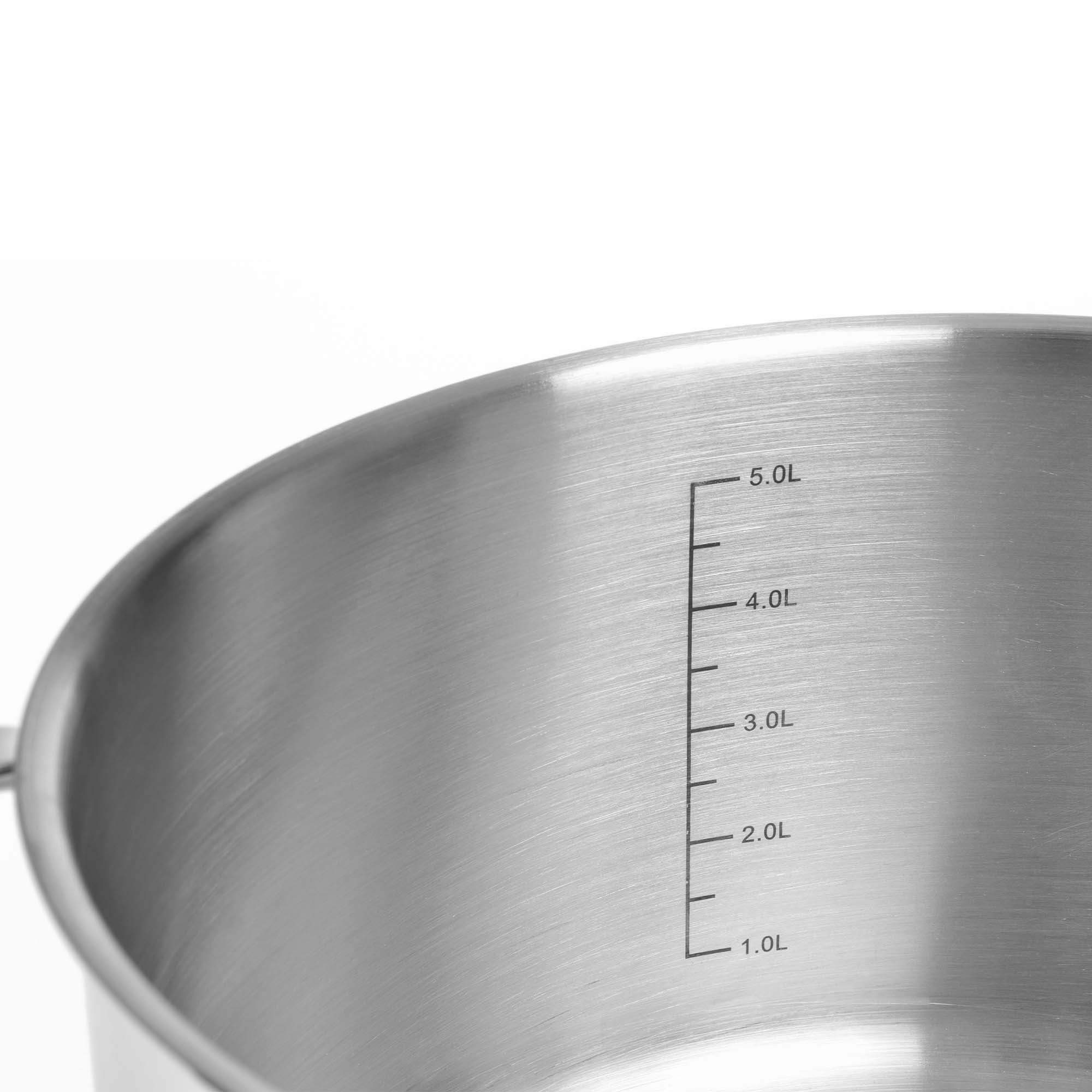 GRÄWE Kochtopf GRÄWE Topfset 16, 20 und 24 cm Kochtopf, Serie PRO-LINE