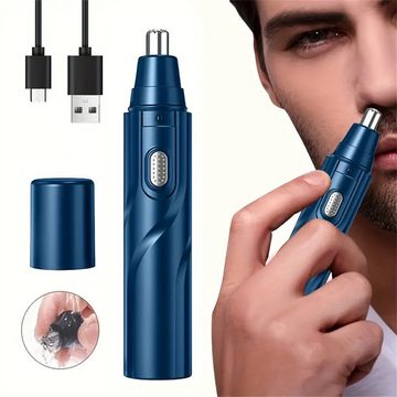 Bifurcation Nasenhaartrimmer Elektrischer Nasenhaarschneider für Herren, über USB wiederaufladbar
