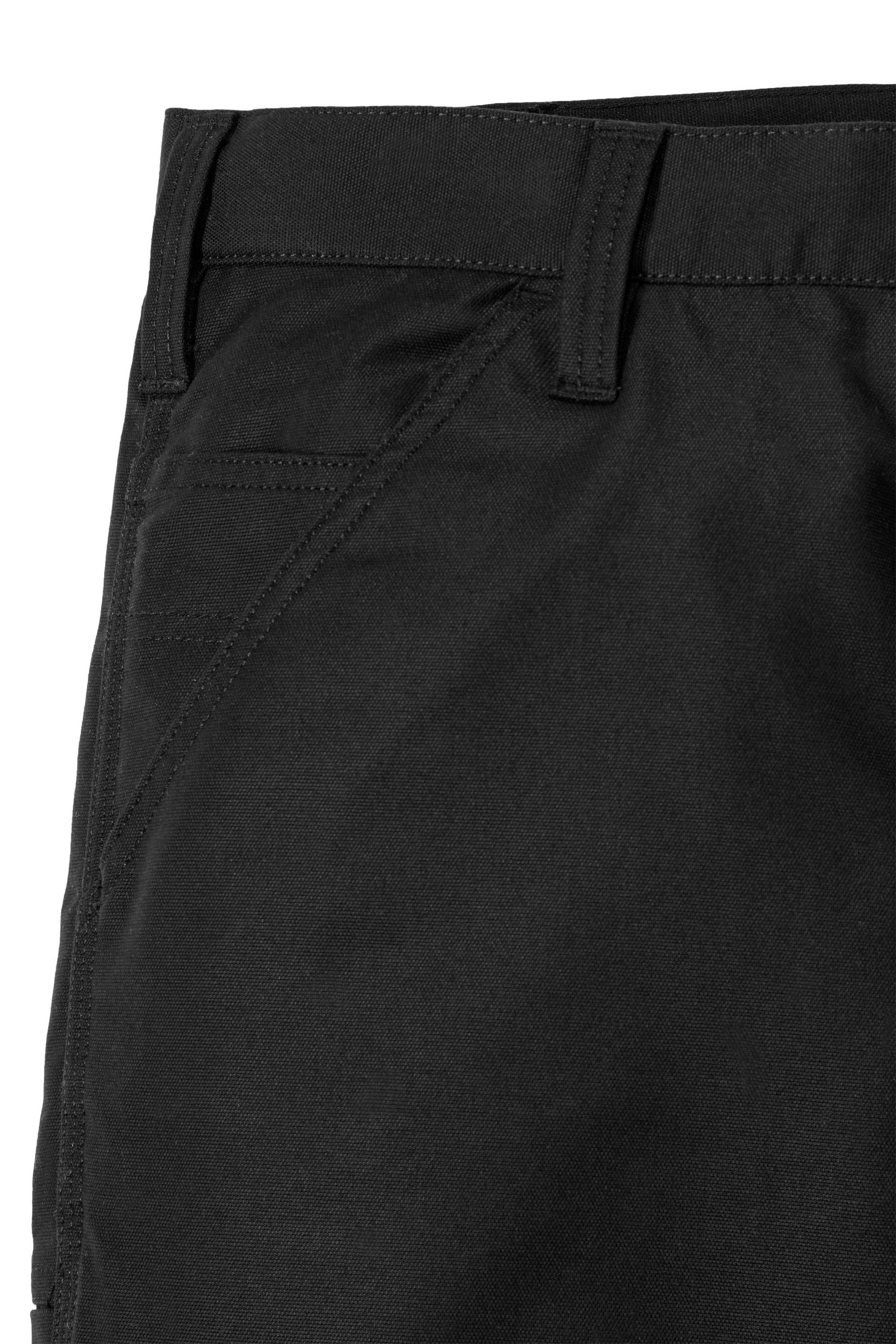 Arbeitshose black Stretch Canvas Rugged (1-tlg) Carhartt Pant