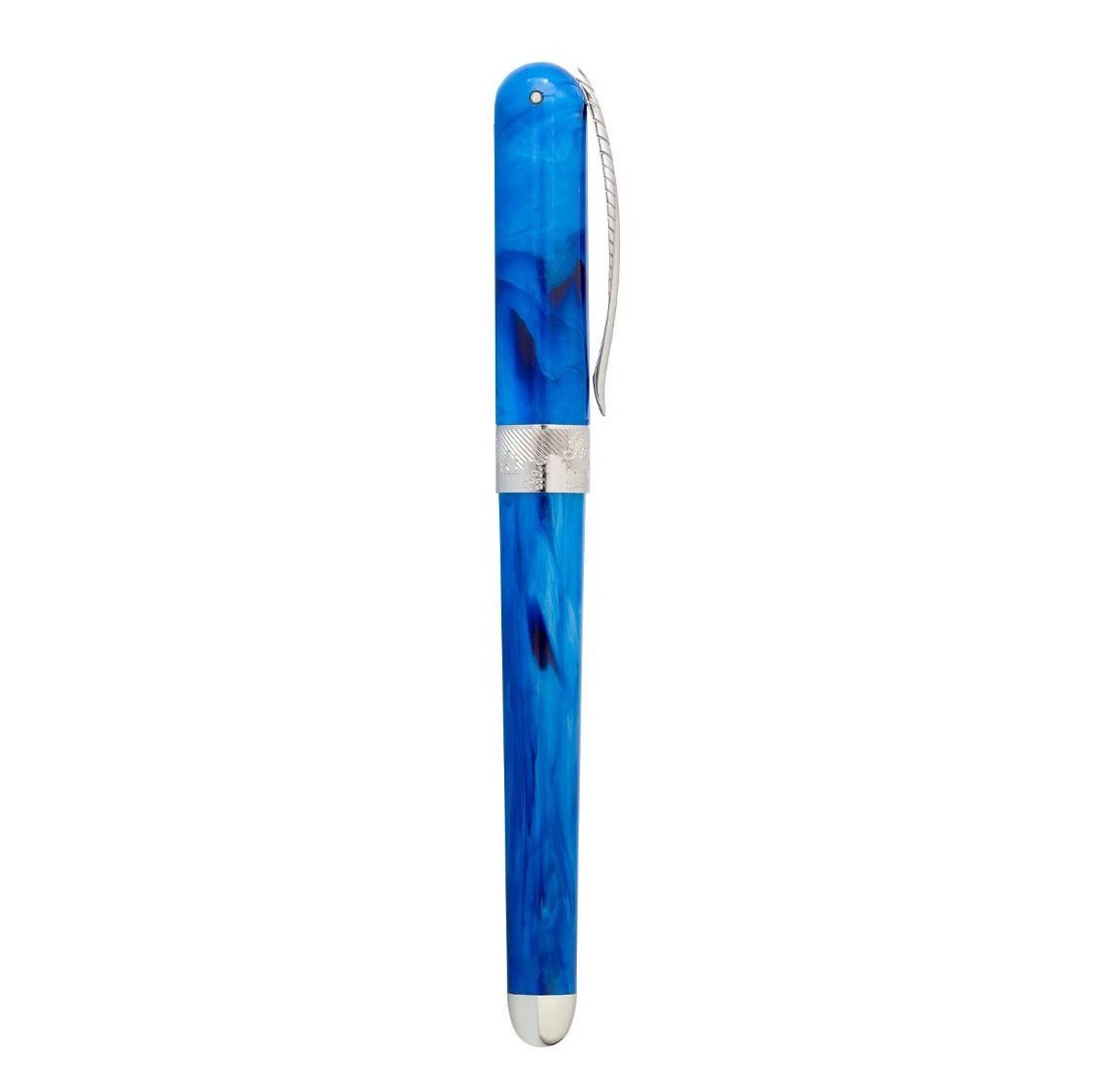 Pineider Tintenroller Pineider RB Blue Set) Ultra, Avatar Rollerball GlueLess Neptune Tintenroller (kein