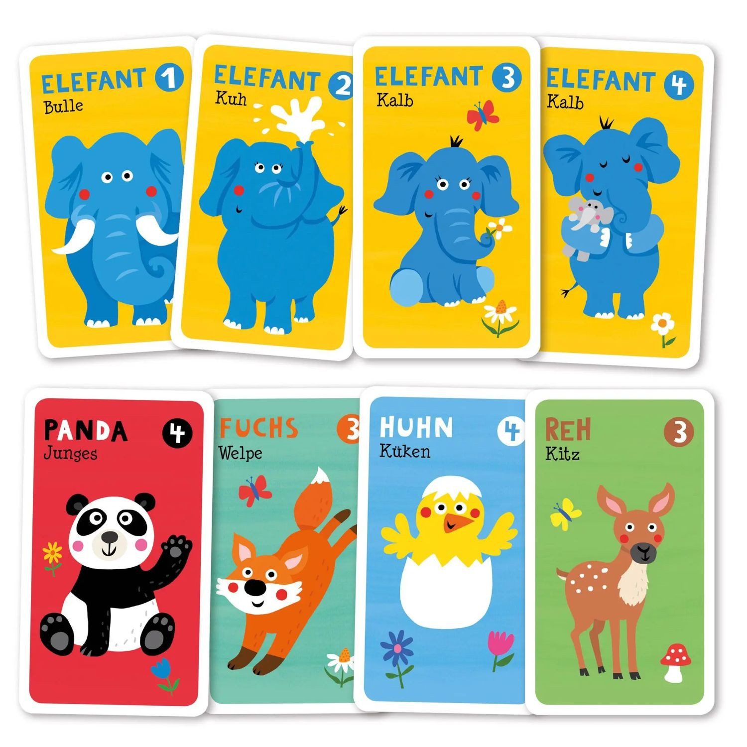 Magellan Spiel Quartett - Tierkinder