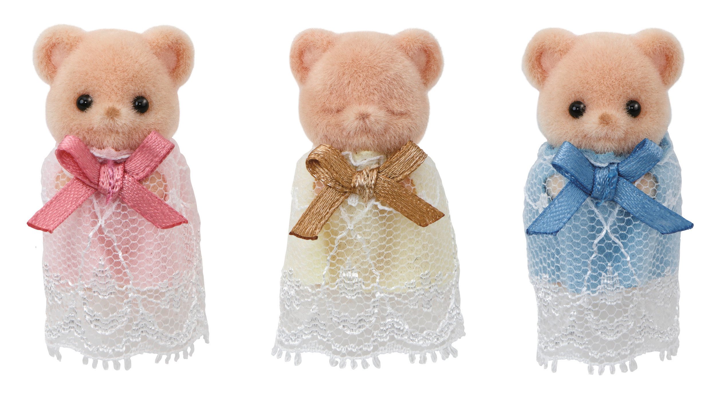 Sylvanian Families Spielfigur Biscuit Bären Drillinge