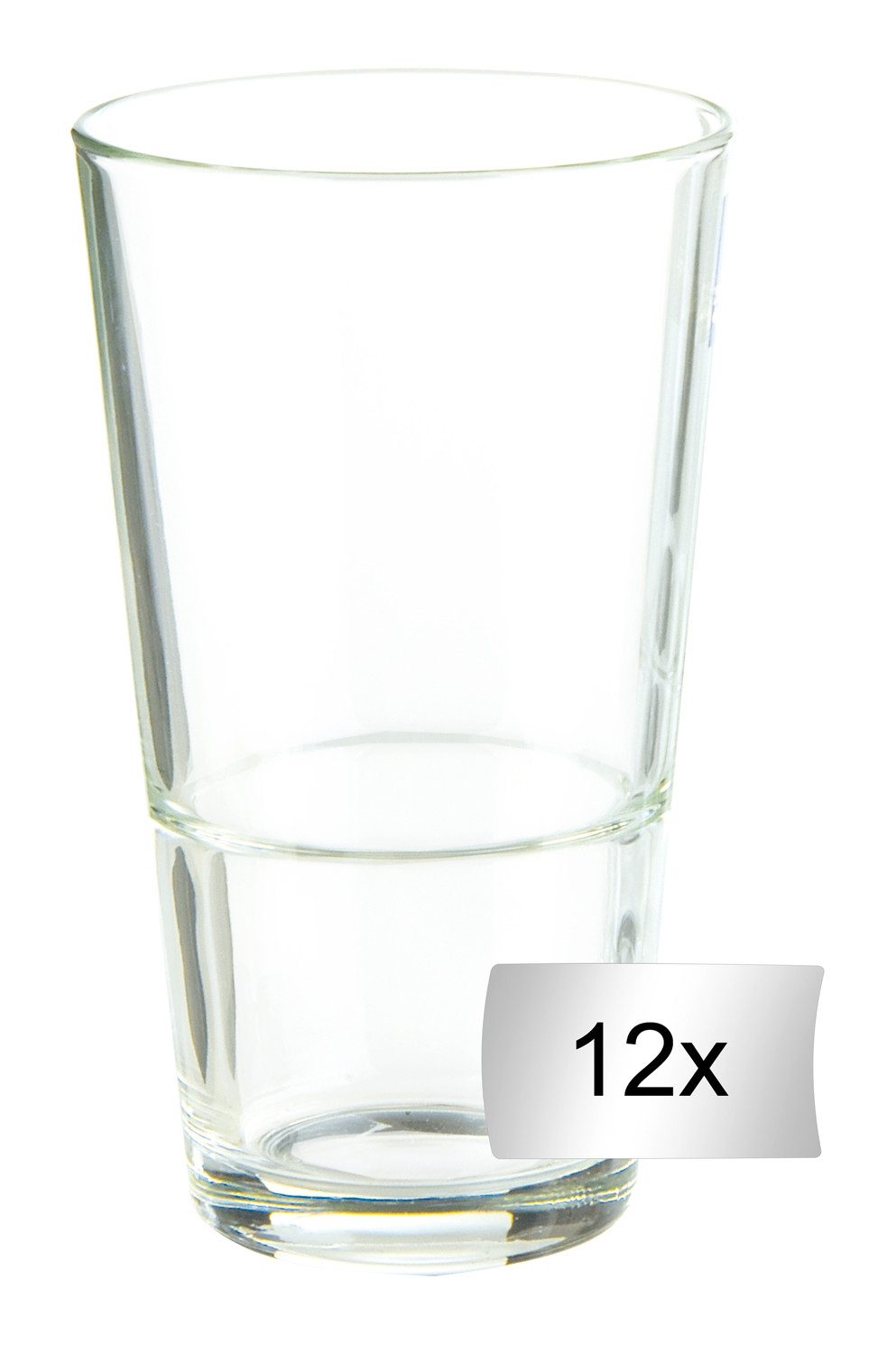 Gläser-Set Trinkgläser, 12er Set, 330 ml, transparent