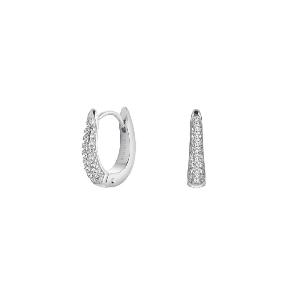 ROSEFIELD Ohrring-Set ROSEFIELD Ohrringe Crystal Huggies Silver Silver JECHS-J1028