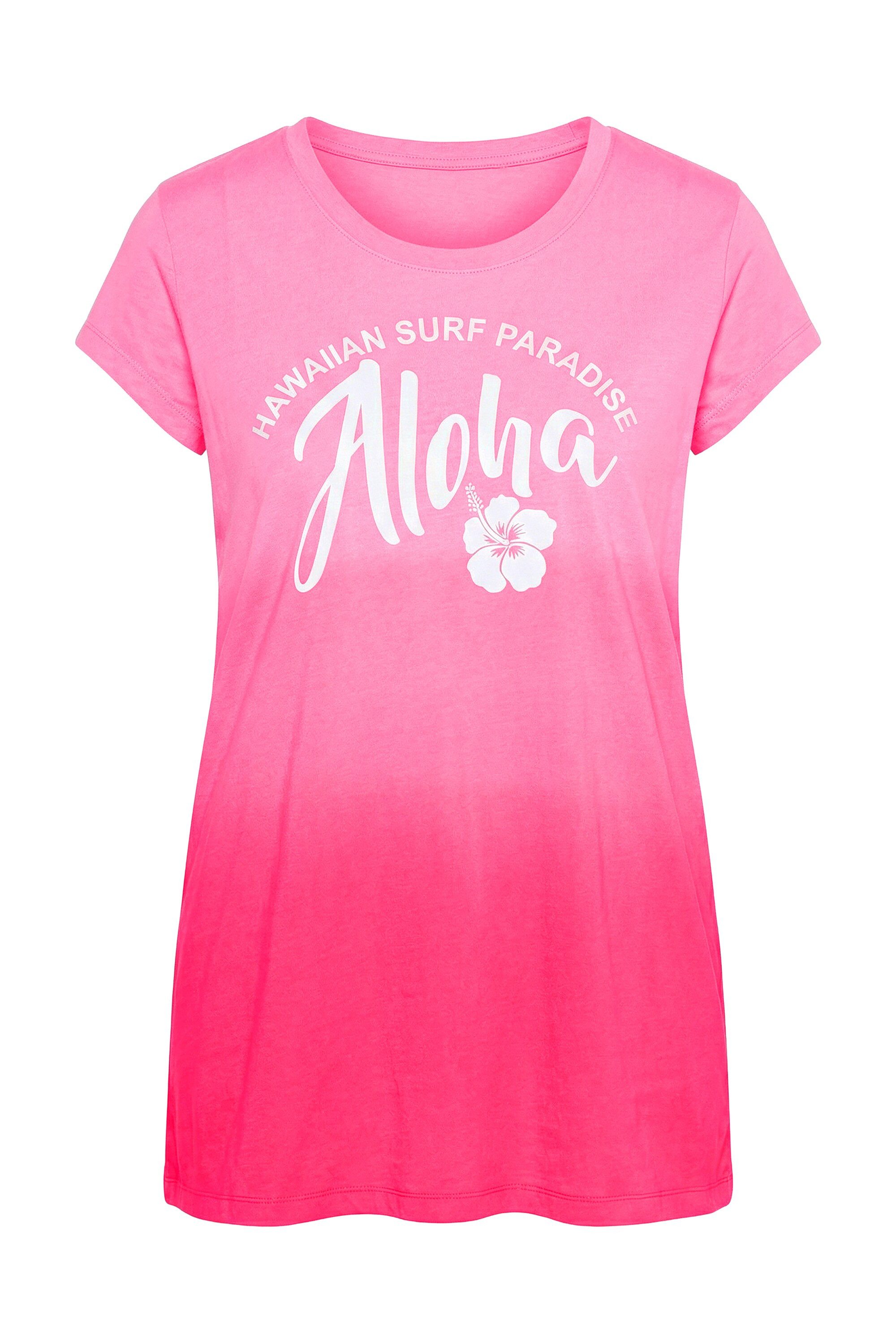 Angel of Style T-Shirt T-Shirt A-Linie Farbverlauf kurze Cup-Ärmel günstig online kaufen