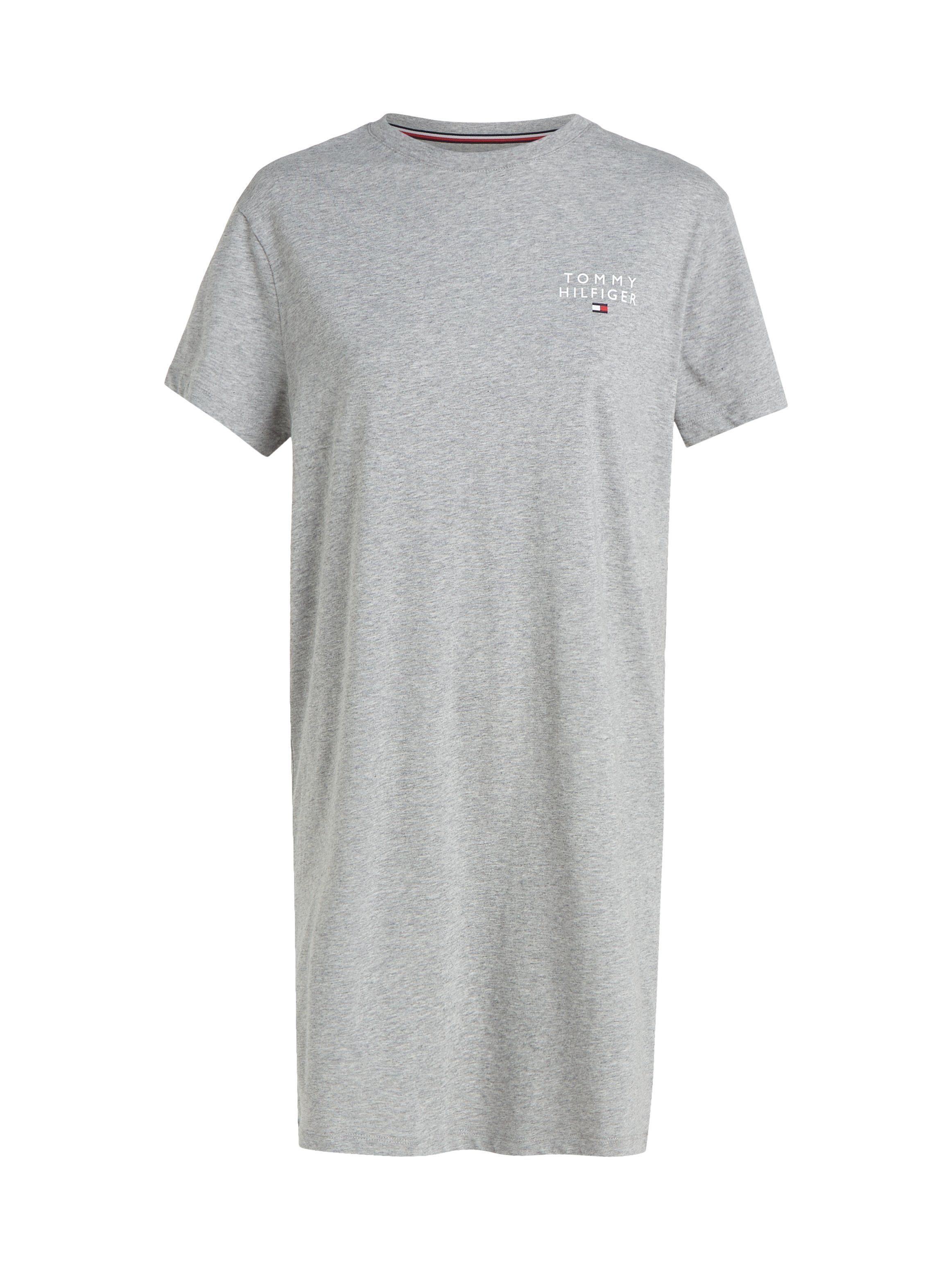 DRESS T-SHIRT SLEEVE Hilfiger Hilfiger SHORT Tommy mit Tommy Underwear Nachthemd Logoaufdruck