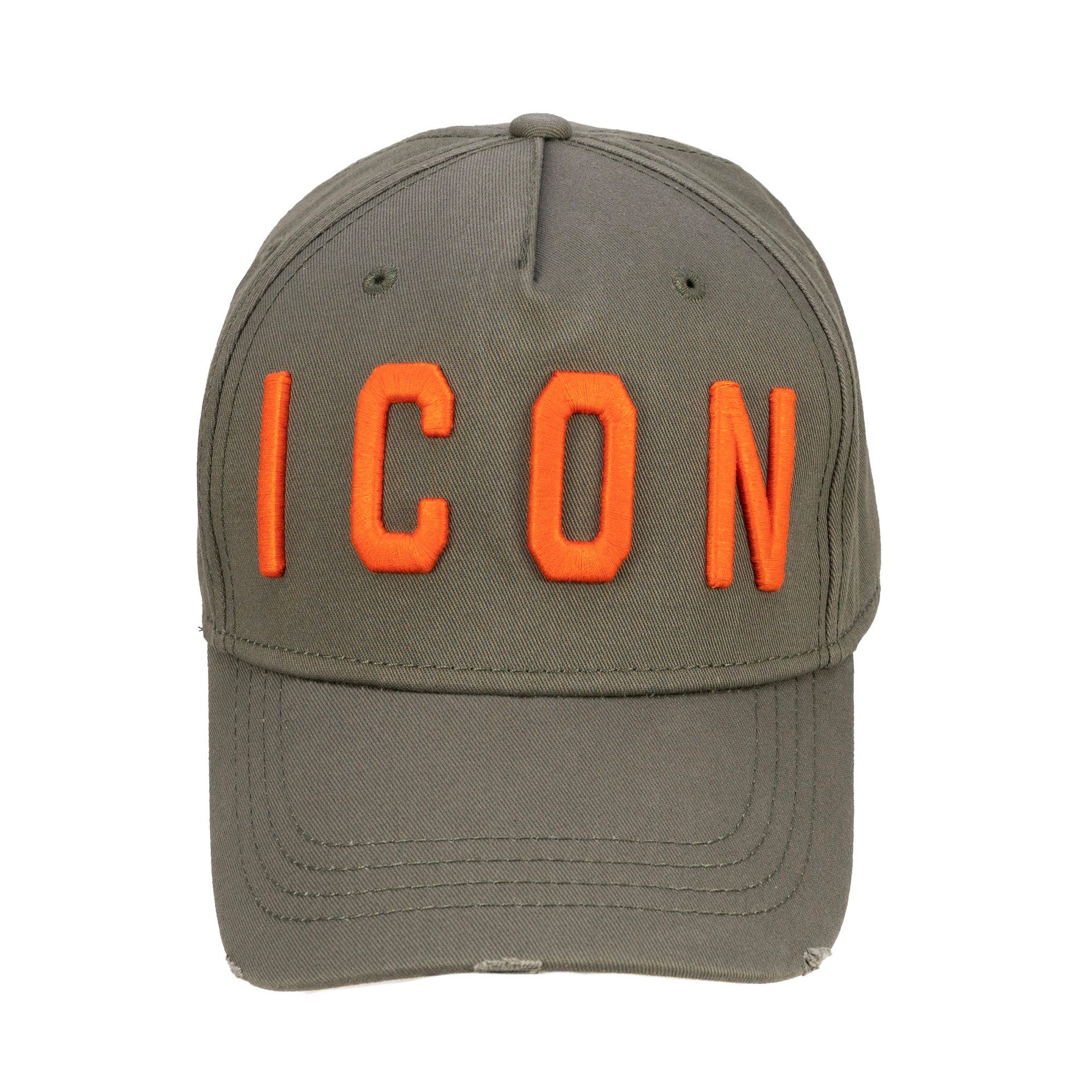ICON Dsquared2 Cap Hell Baseball Oliv