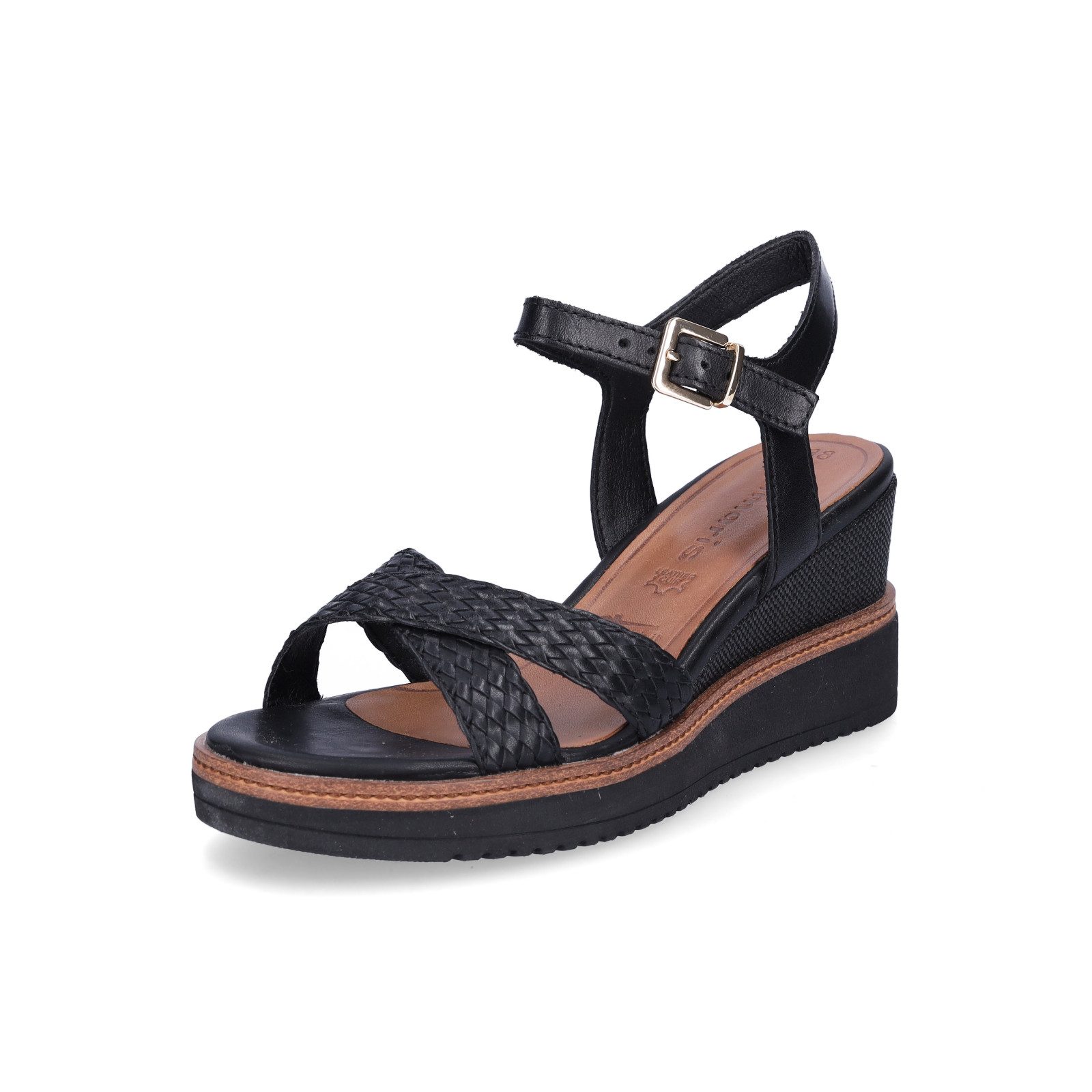 Tamaris Tamaris Damen Sandalette schwarz Sandale günstig online kaufen