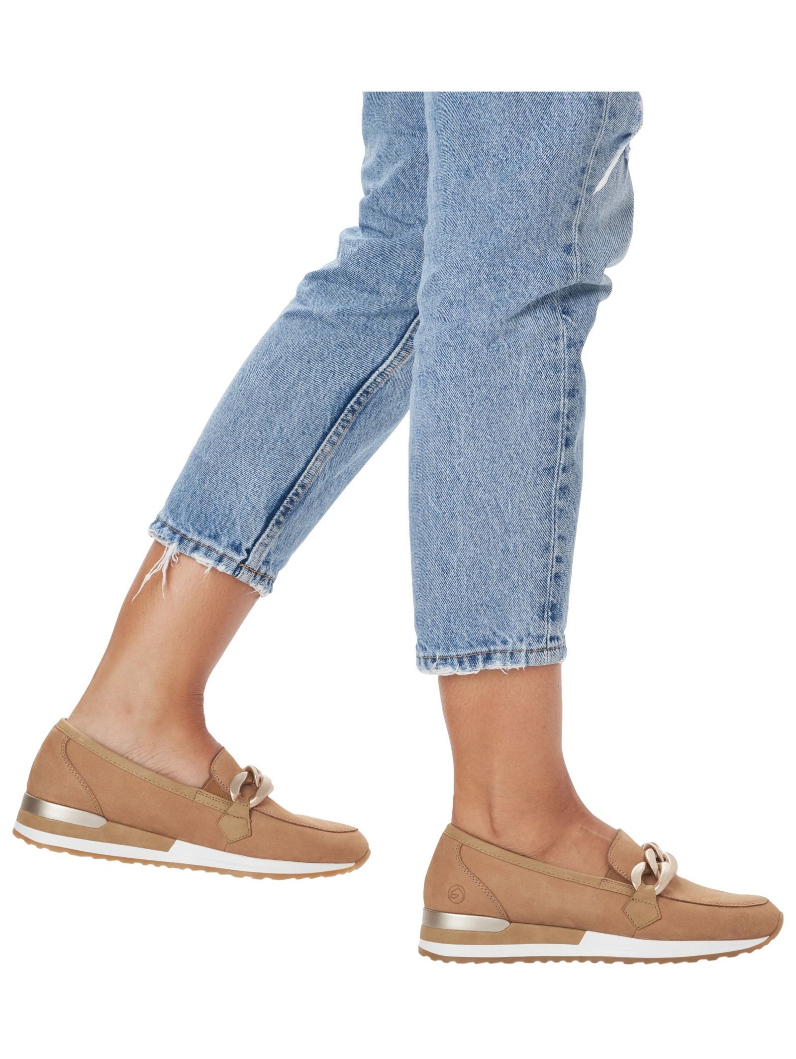 Remonte Slipper Veloursleder . Slipper (1-tlg)