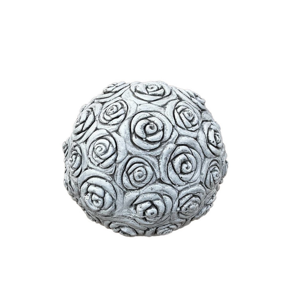 Stone and Style Gartenfigur Steinkugel Rosen günstig online kaufen
