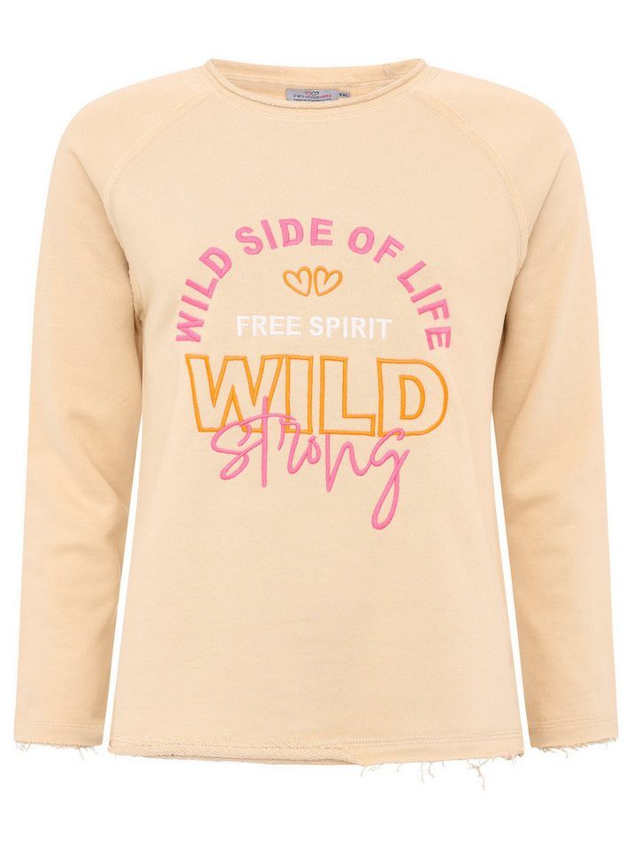 Zwillingsherz Sweatshirt "Wild Side Of Life"
