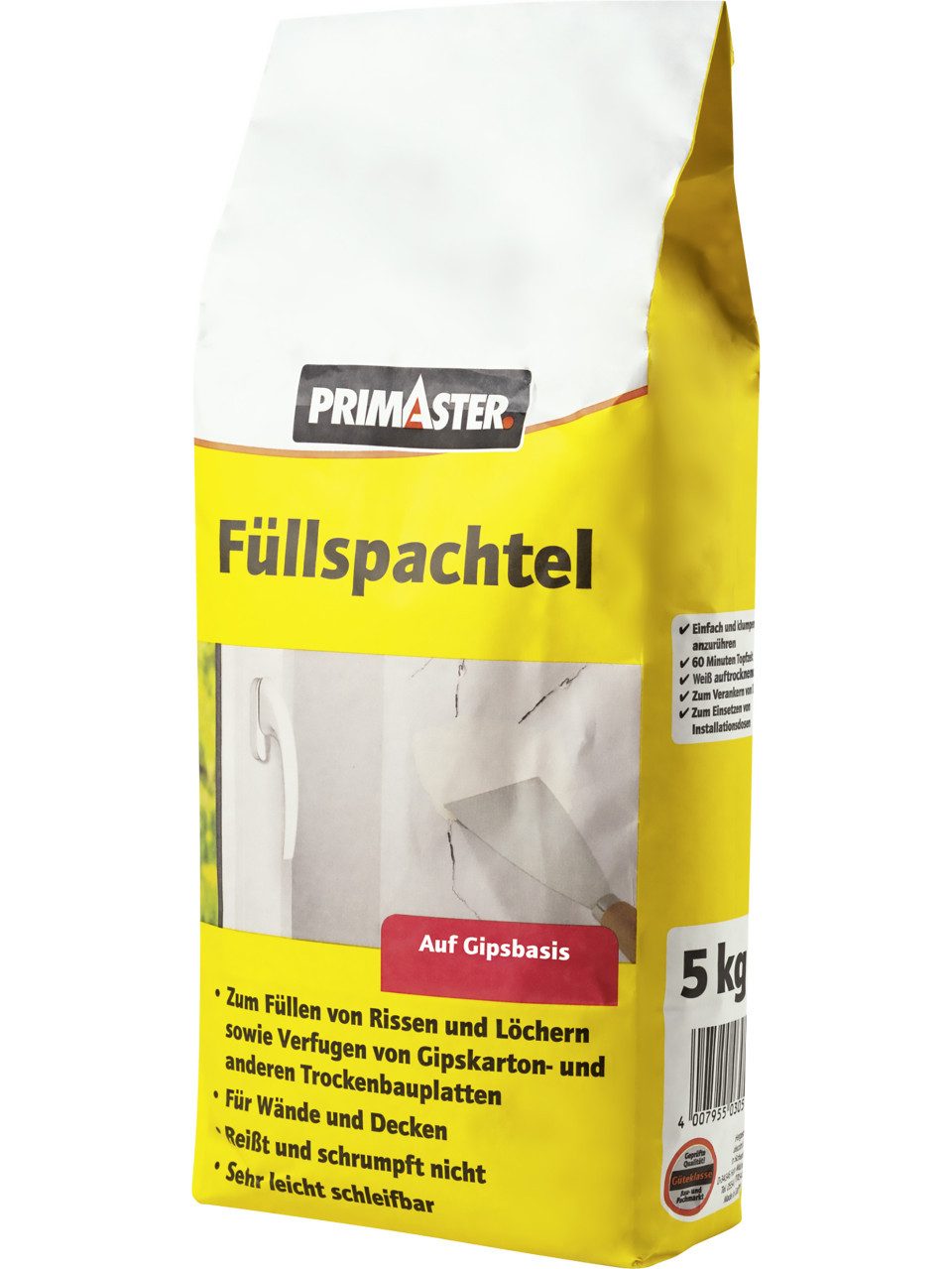 Primaster Spachtelmasse Primaster Füllspachtel 5 kg
