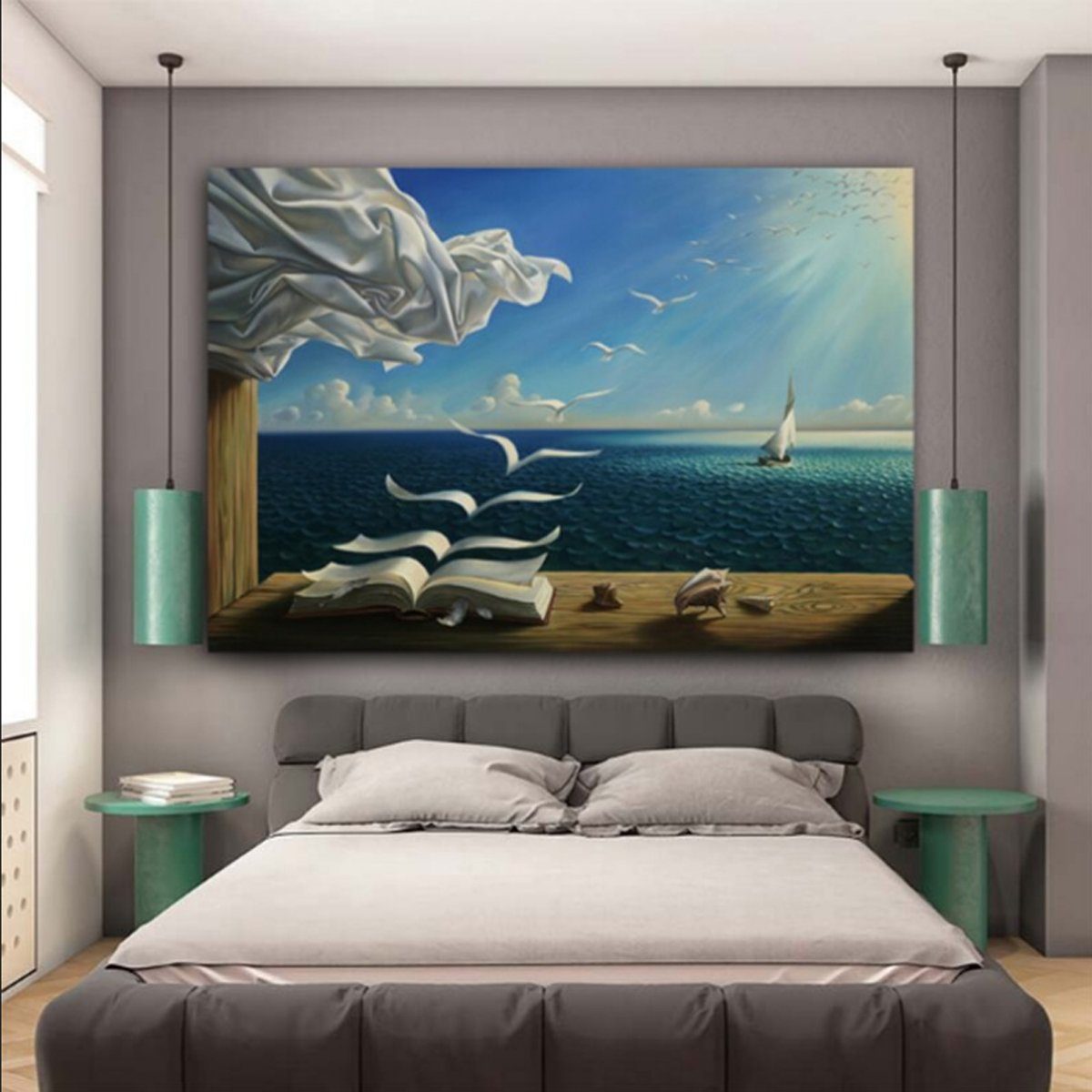 TPFLiving Kunstdruck (OHNE RAHMEN) Poster - günstig online kaufen