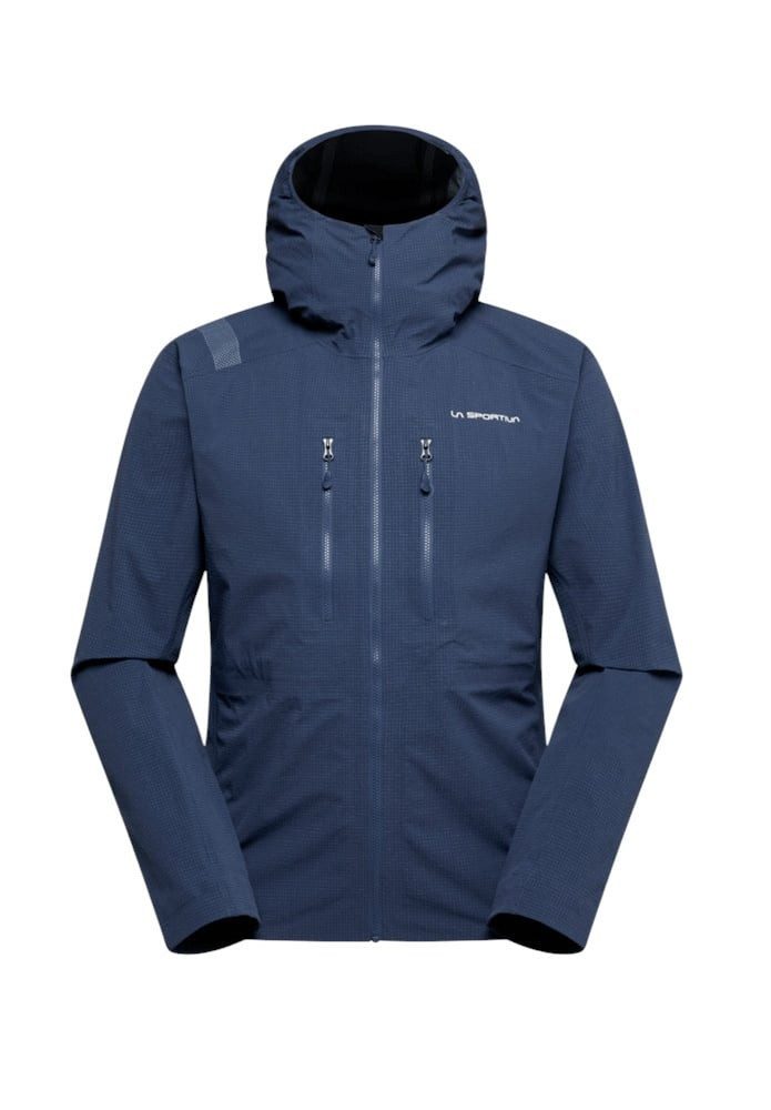 Softshelljacke Helixir Shell (3-Lagen, wasserdicht) nachtblau Herren