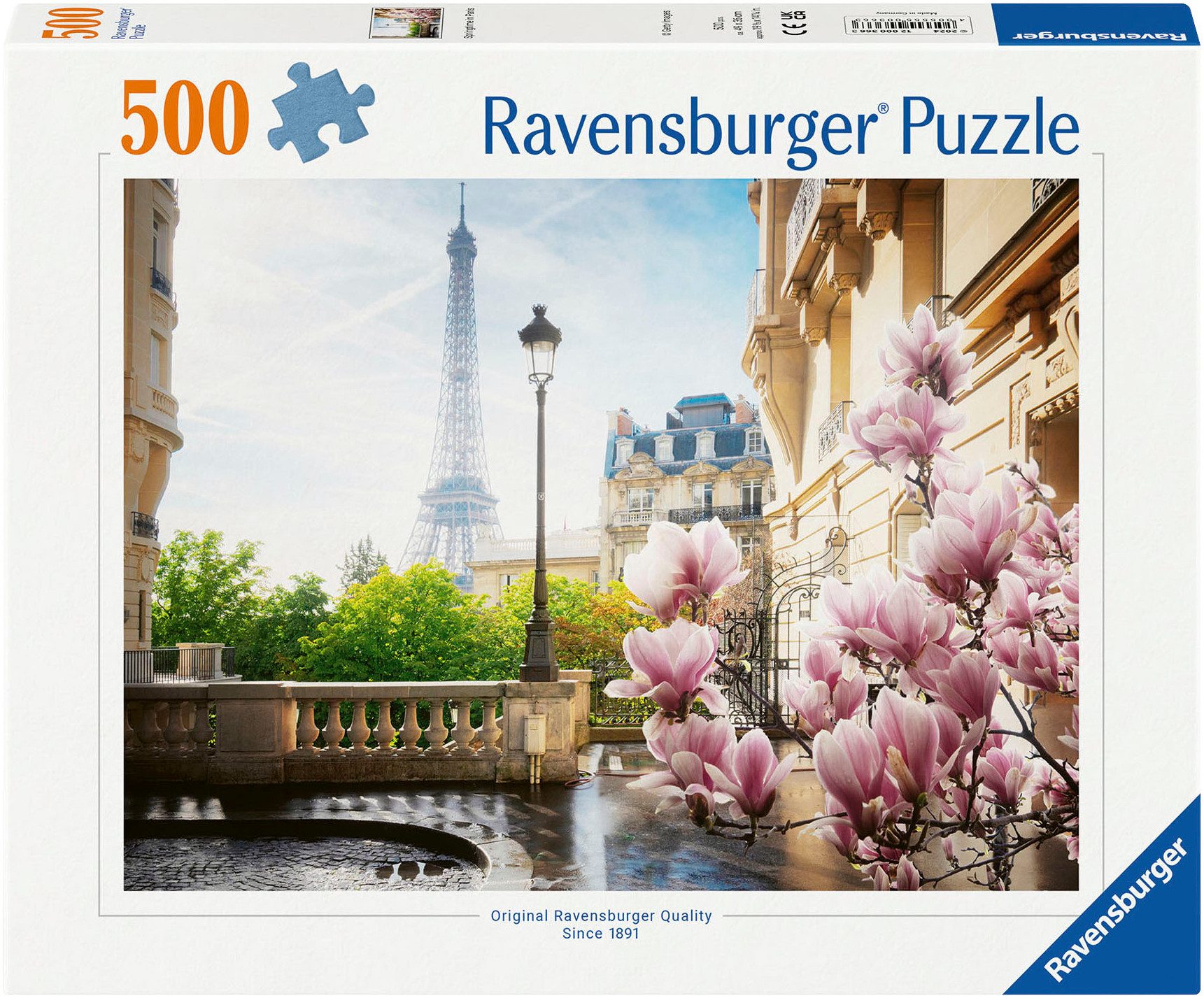 Ravensburger Puzzle Frühling in Paris, 500 Puzzleteile, Made in Germany günstig online kaufen