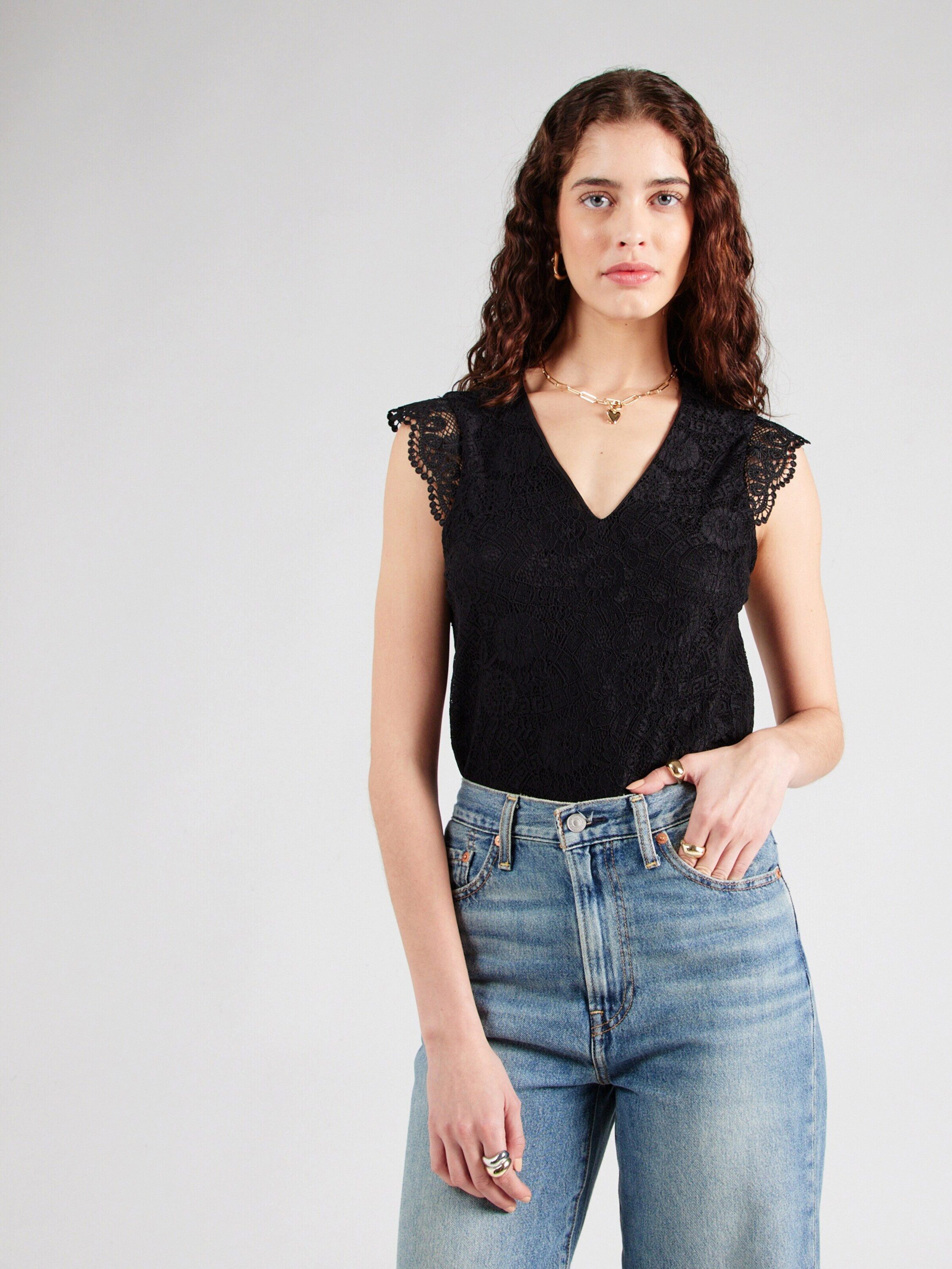 JDY Spitzenshirt – Feminines Spitzentop für günstig online kaufen