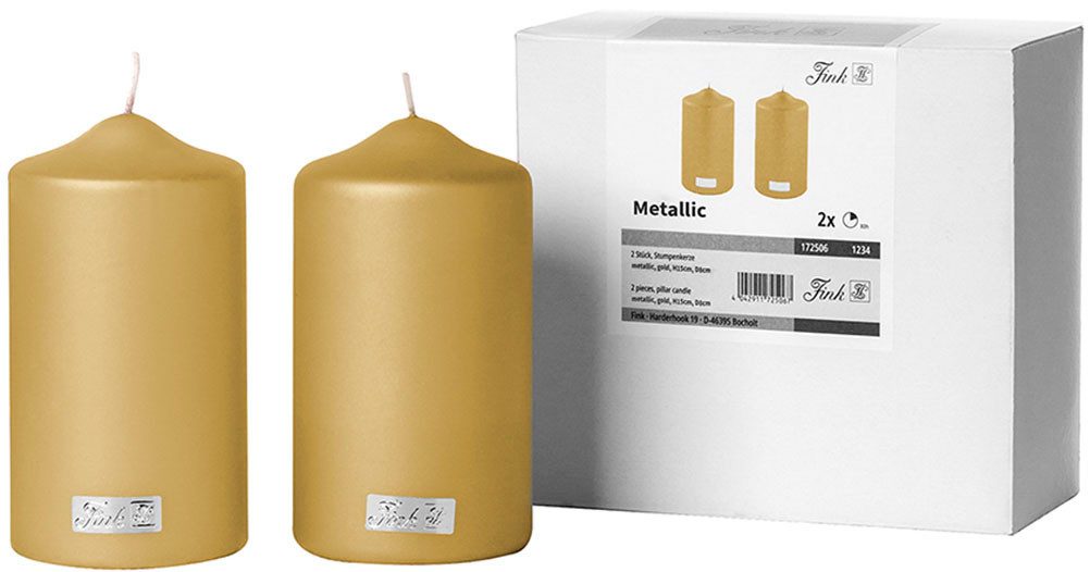 Fink Stumpenkerze CANDLE (Set, 2-tlg) günstig online kaufen