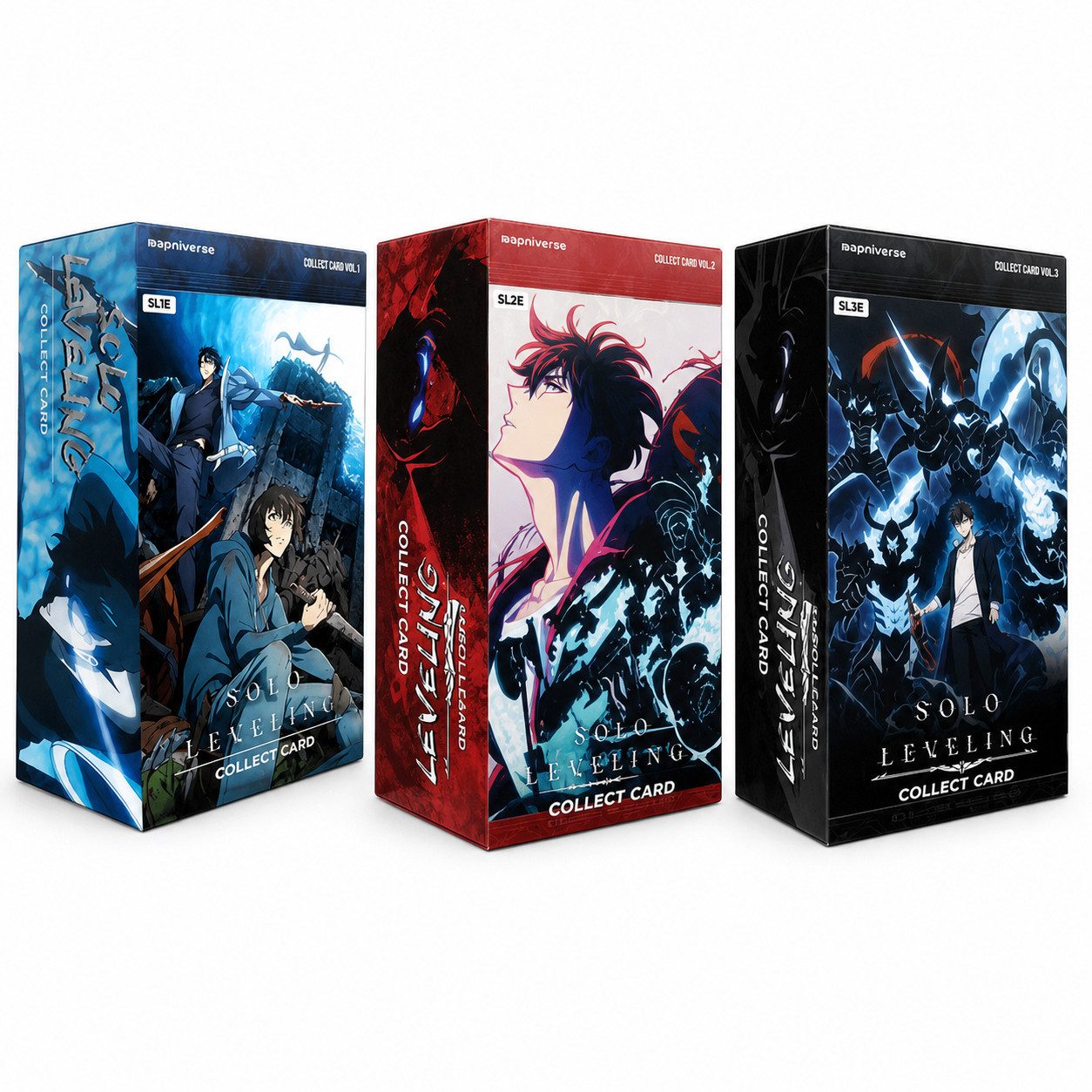 The Pokémon Company Sammelkarte Mapniverse Solo Leveling Collect Cards Vol. 1 bis 3 Display Koreanisch, Vol. 2 Display (SL2E),originalversiegelt,lizenziertes Sammelprodukt