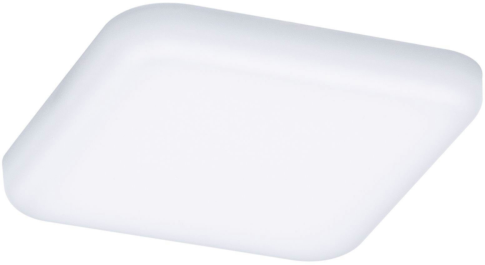 Paulmann LED Einbauleuchte LED Einbaupanel Veluna VariFit IP44 eckig, 3.000K Satin, LED fest integriert, Warmweiß, LED Einbaupanel Veluna VariFit IP44 eckig, 3.000K Satin