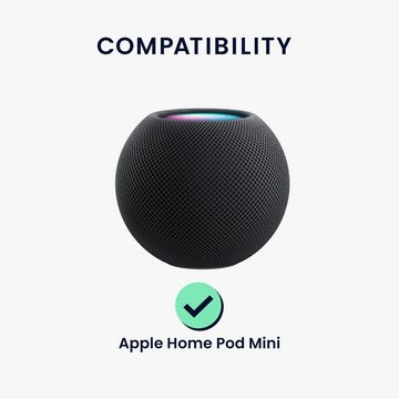 kwmobile Lautsprecher-Hülle Silikon Hülle für Apple Home Pod Mini, Schutzhülle für Mini Speaker