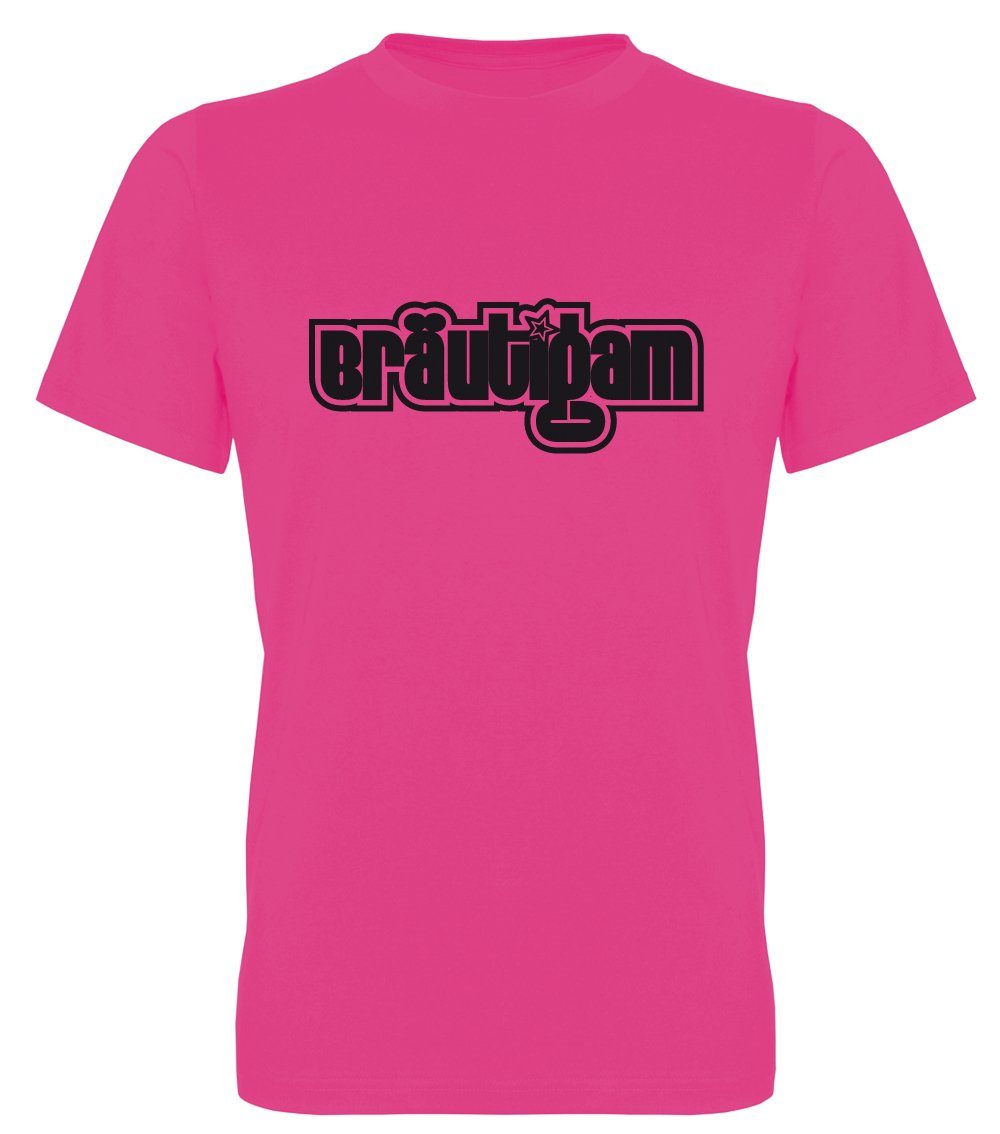 G-graphics T-Shirt zum Junggesellen-Abschied - Bräutigam Herren Bräutigam-T-Shirt zum JGA / Poltershirt