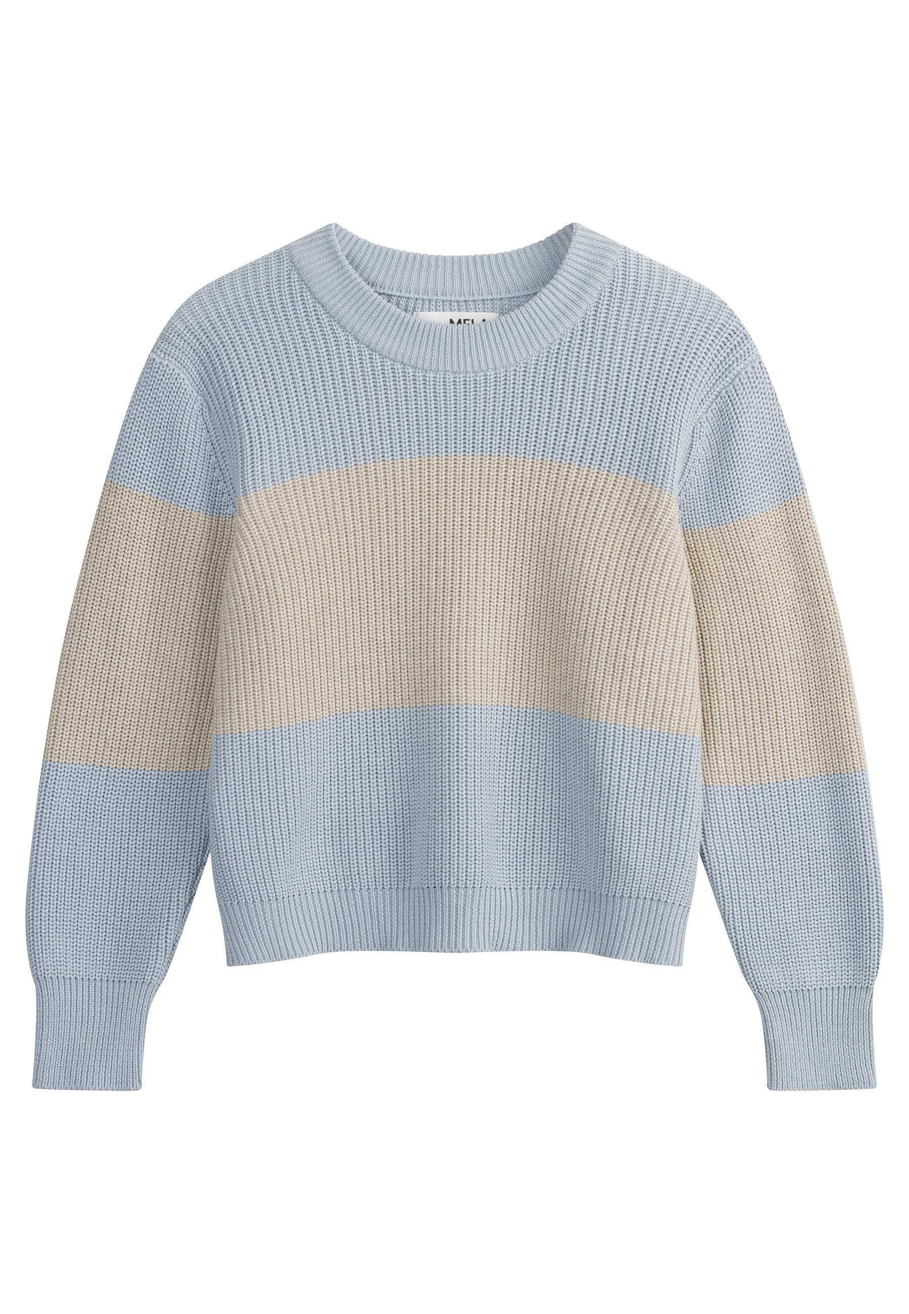 Strickpullover Rippstrick Pullover Style ADAH STRIPES