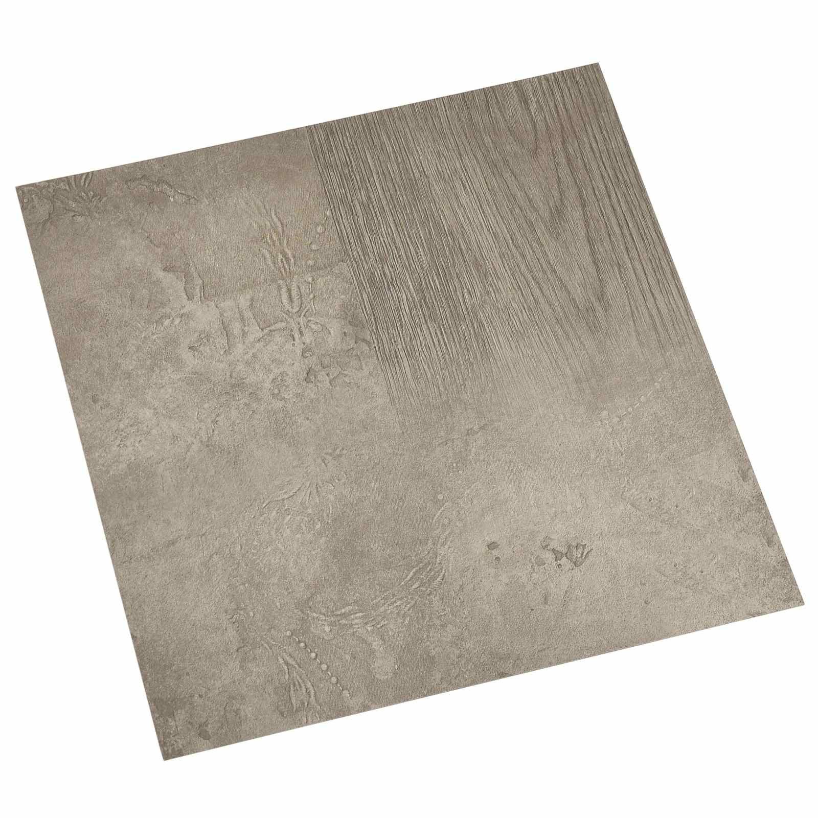 vidaXL Teppichboden Selbstklebende Bodenplanken 30,5 x 30,5 cm 20 pcs PVC, Quadratisch