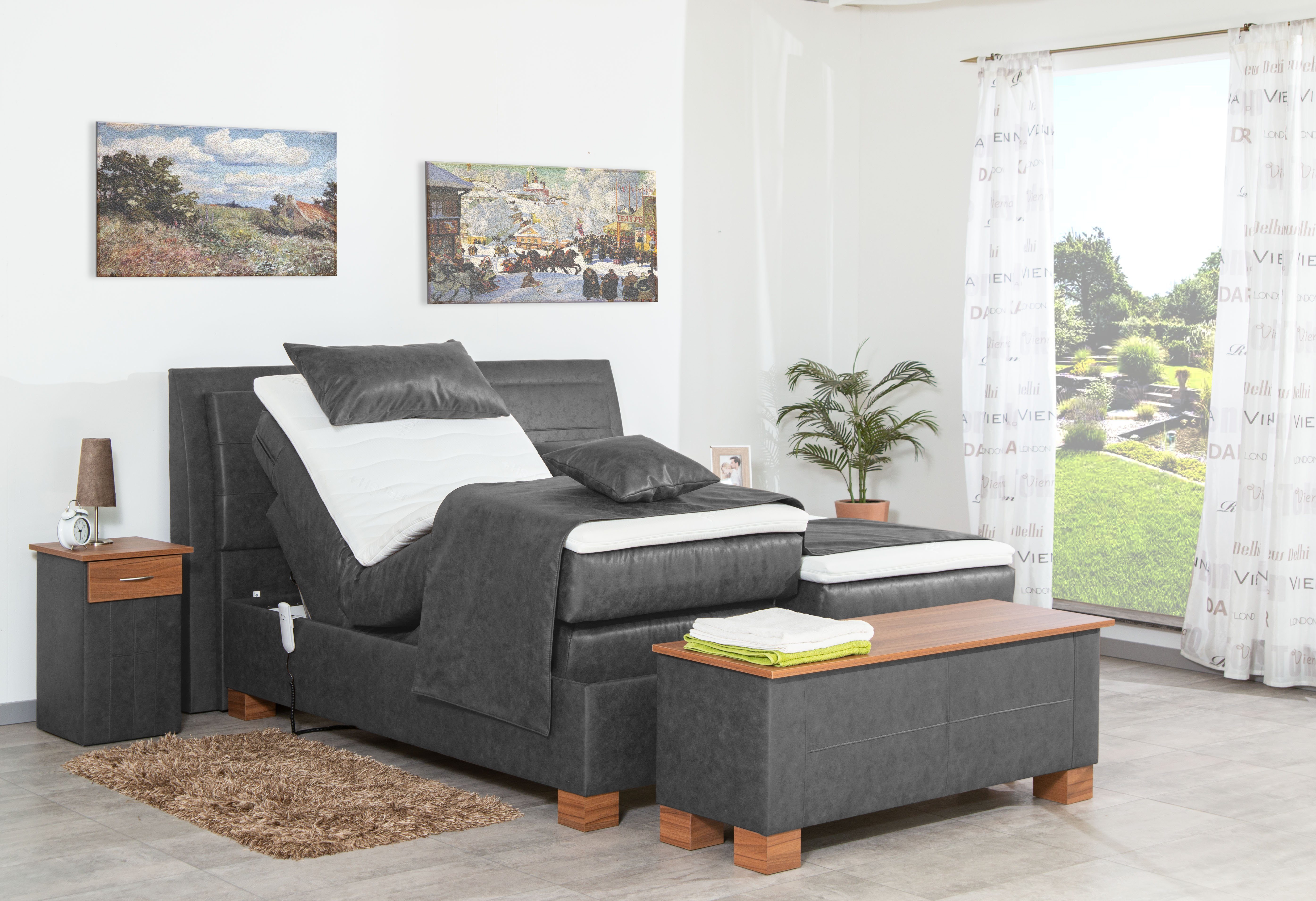 Meisterbetten Boxspringbett Like (mit Motor, 7-Zonen günstig online kaufen