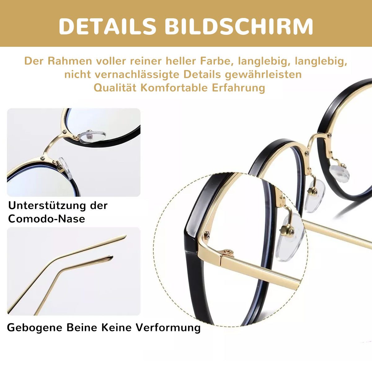 ZEUOPQ Lesebrille lesebrille Brille Flache Sonnenbrille günstig online kaufen