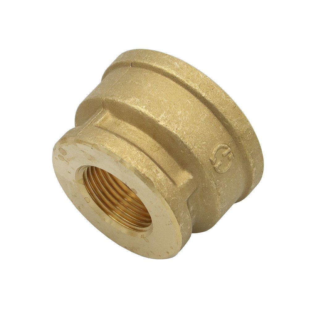 Gewindefitting Messing Fitting Reduziermuffe 1" x 2" Zoll Übergangsmuffe Reduzierung