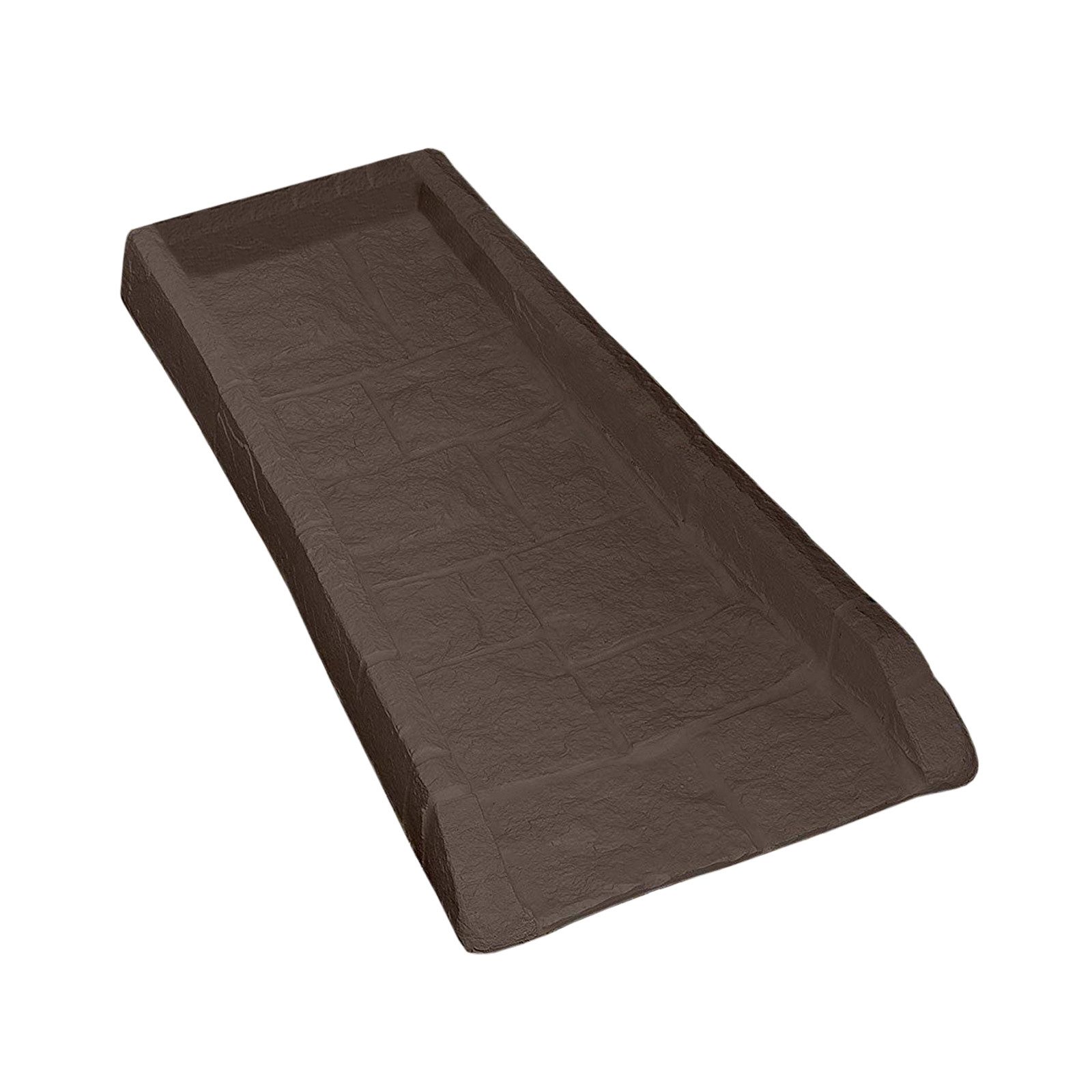 HTI-Living Dachrinnenendstück Fallrohr-Spritzschutz Nessa Braun, Stück, 1-St., 1 Fallrohrverlängerung, Dachrinnenverlängerung